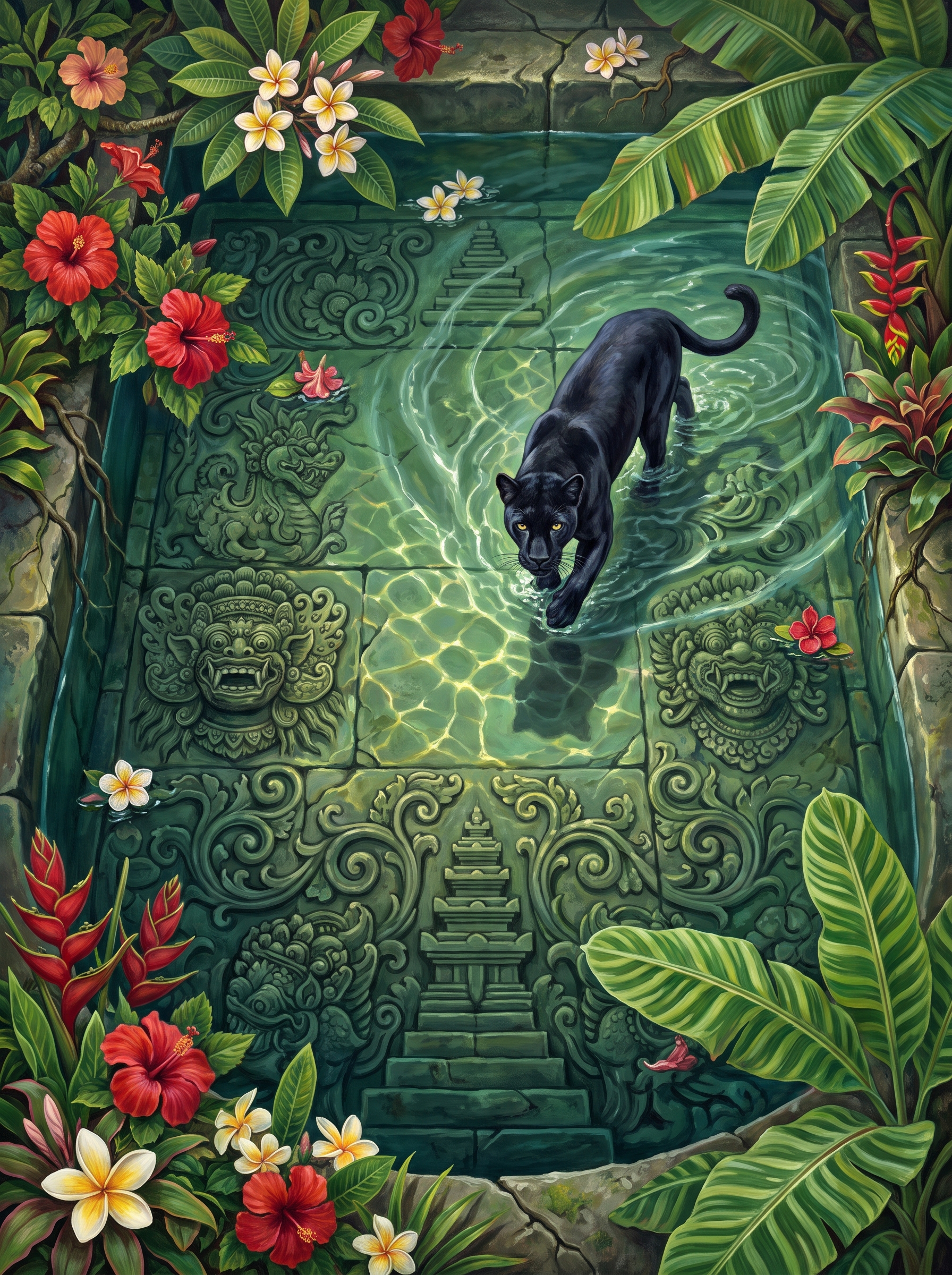 Barong Steps Panther