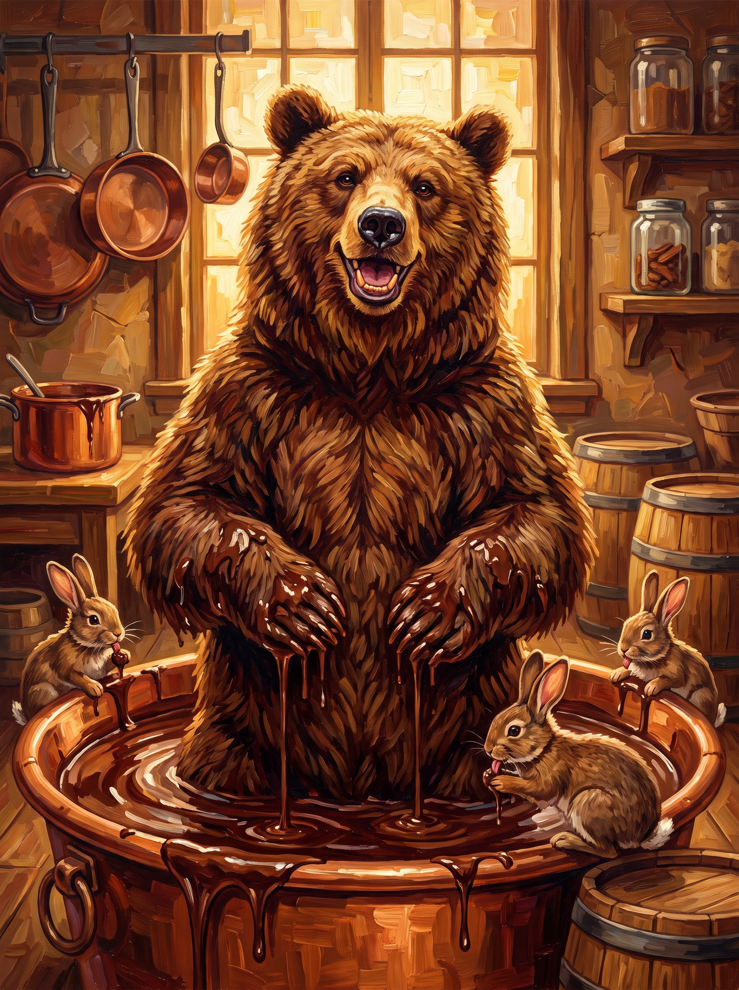 Bear in the Chocolate