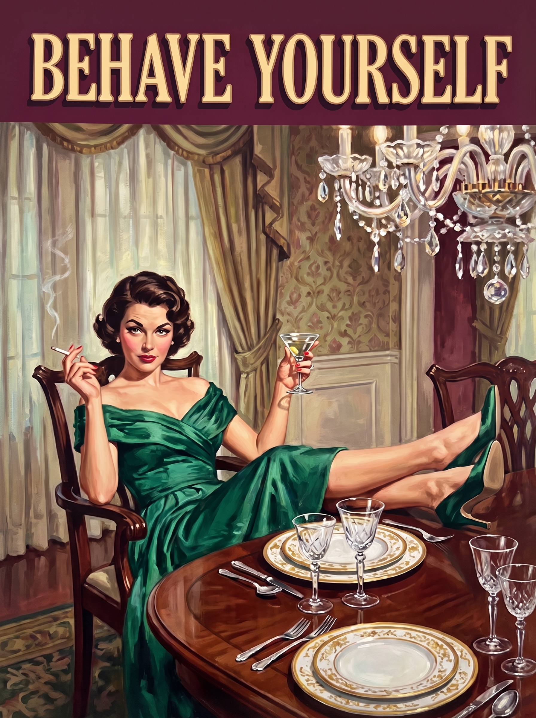 Behave Yourself, The Chandelier