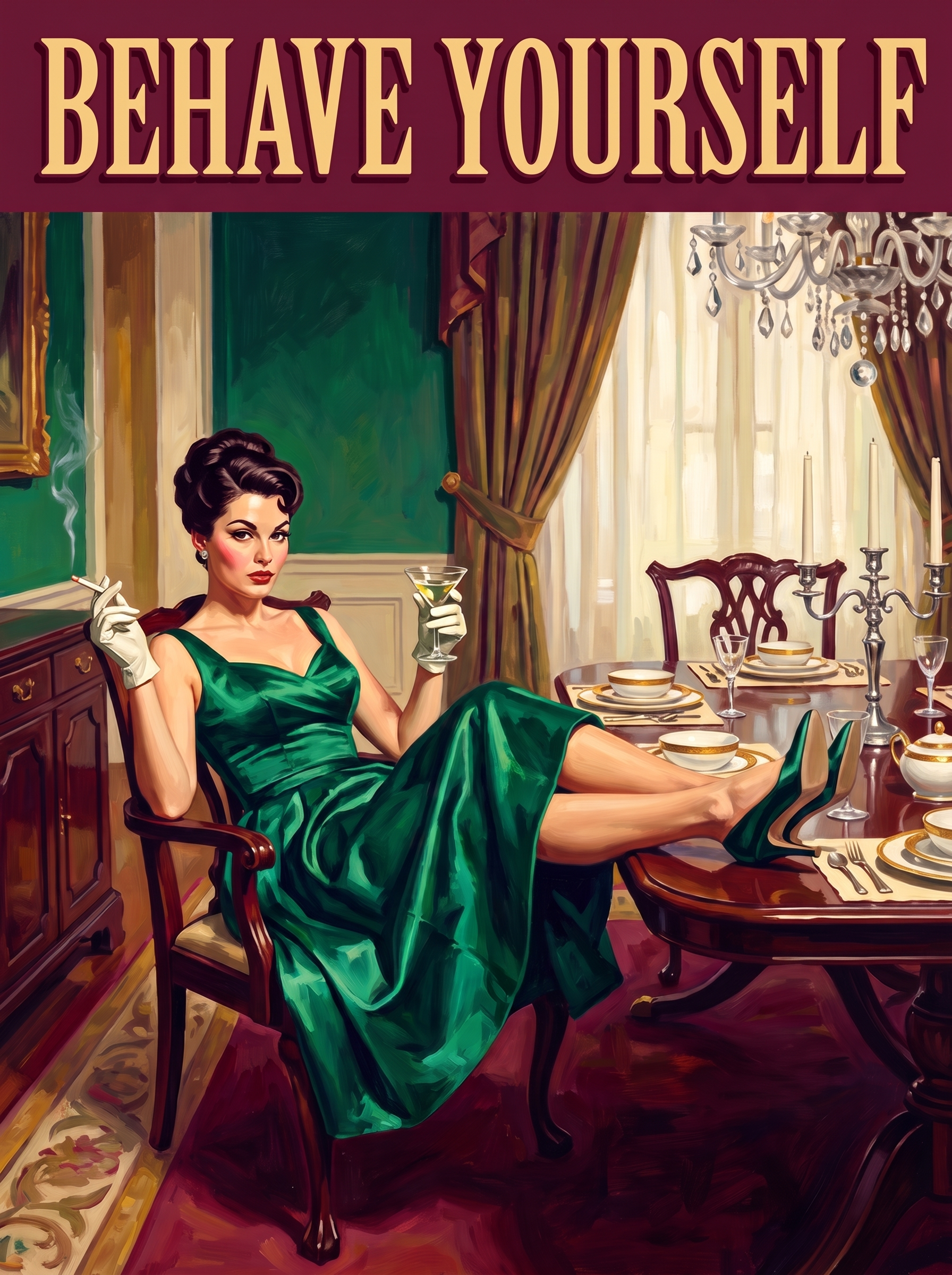Behave Yourself, The Dining Room