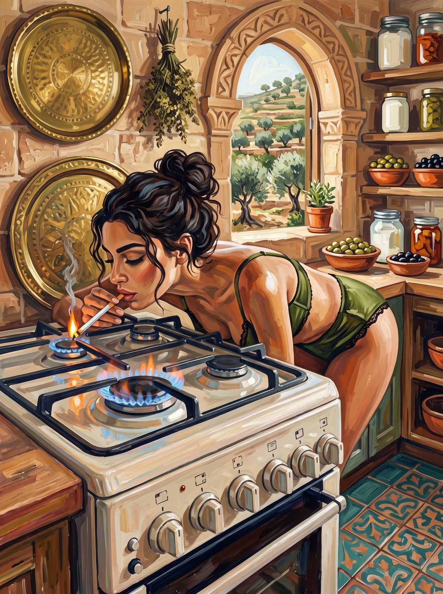Beirut Arched Kitchen
