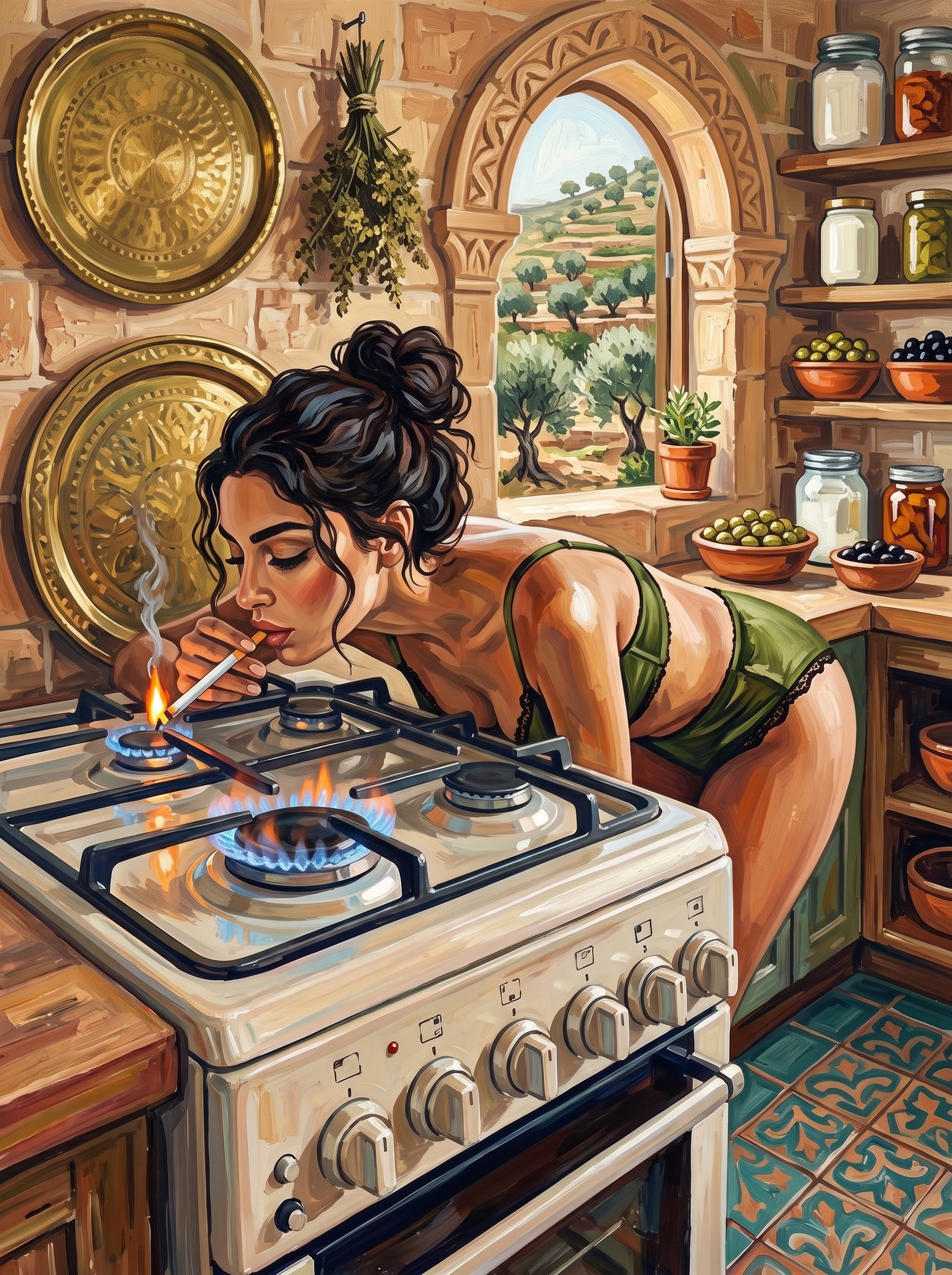 Beirut Arched Kitchen