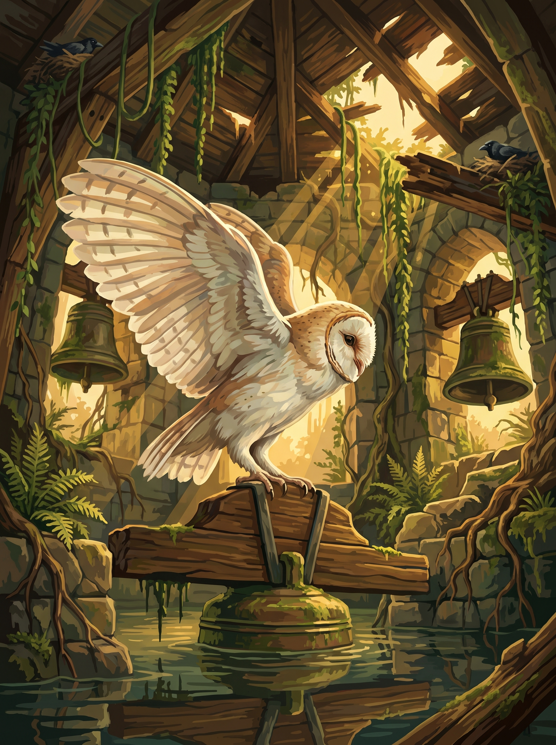 Bell Tower Owl