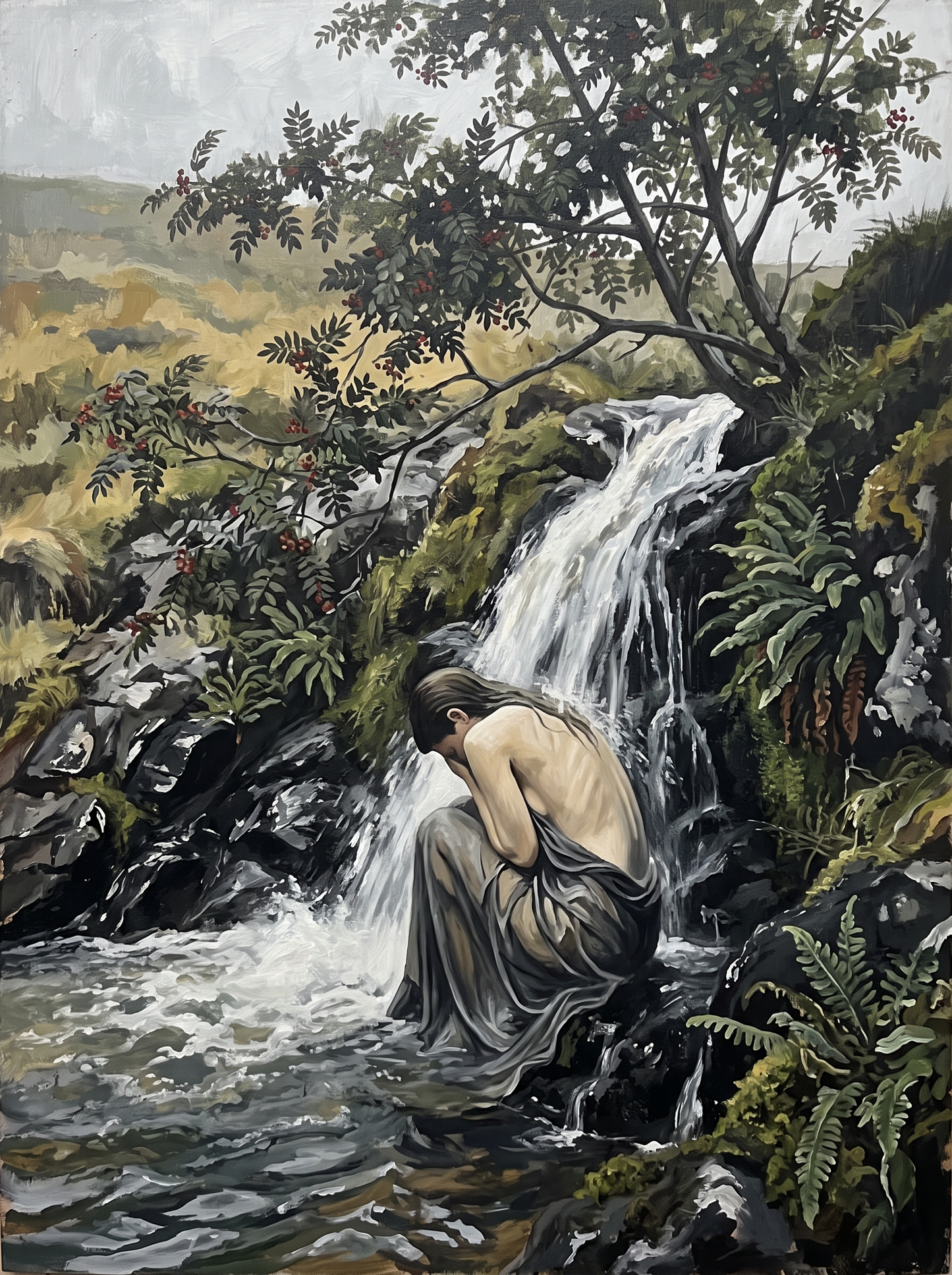 Beneath the Waterfall