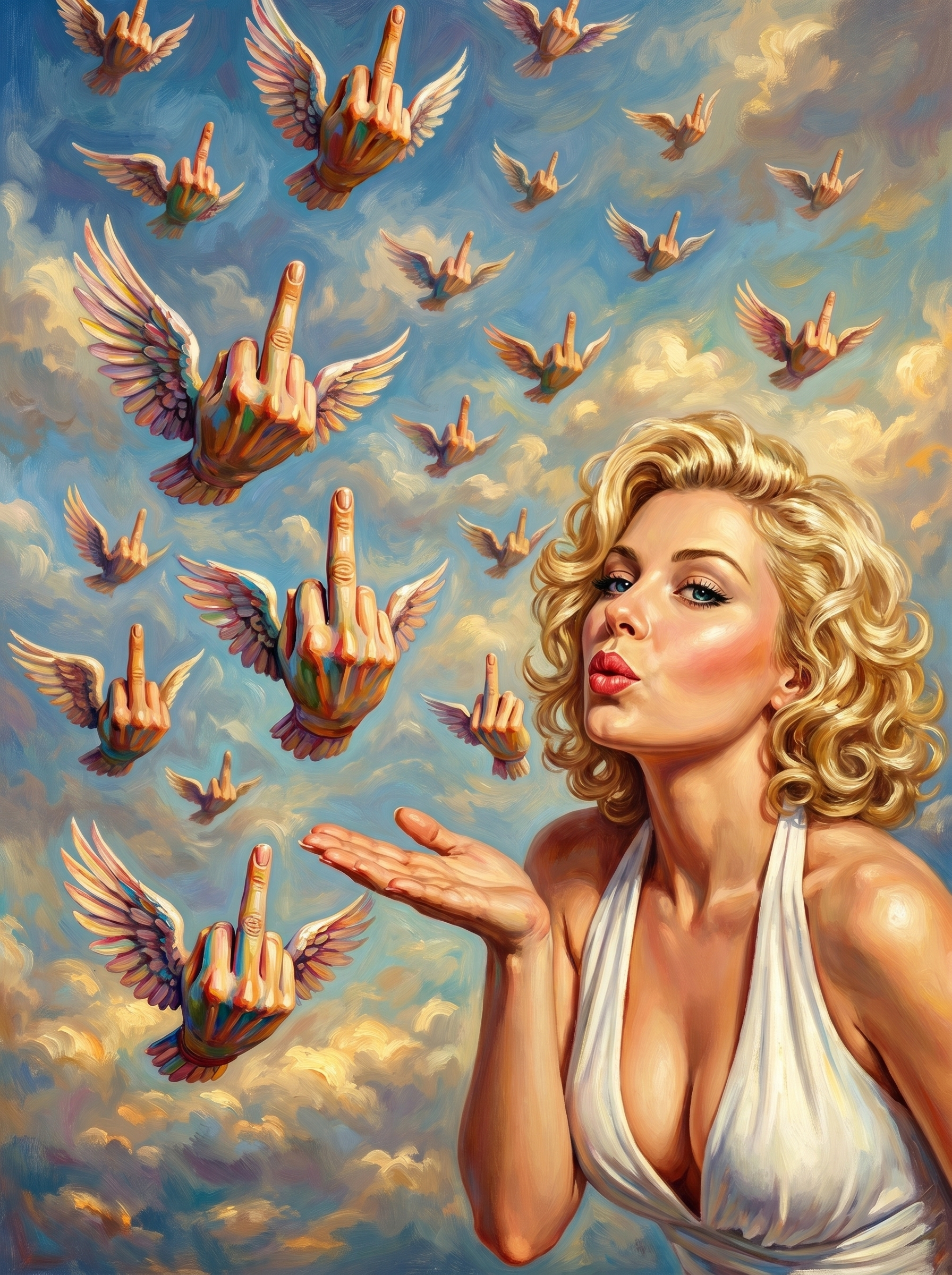 No More Flying F**ks to Give (100 Color Diamond Painting) Diamond Painting kit