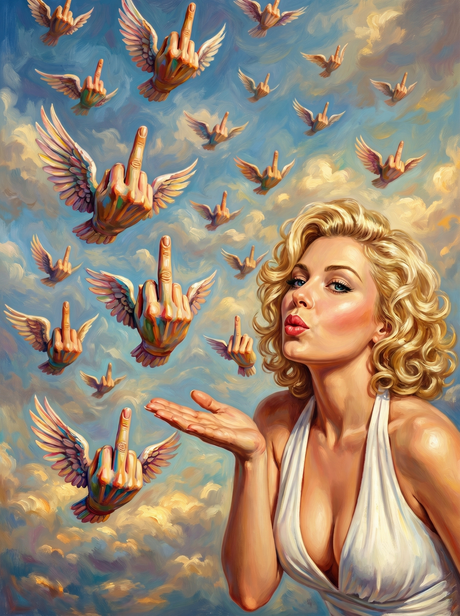 No More Flying F**ks to Give (100 Color Diamond Painting) Diamond Painting kit