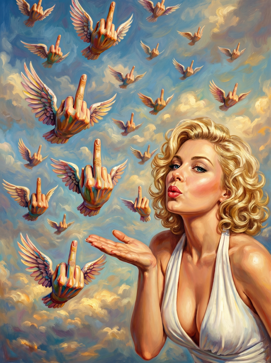 No More Flying F**ks to Give (100 Color Diamond Painting)