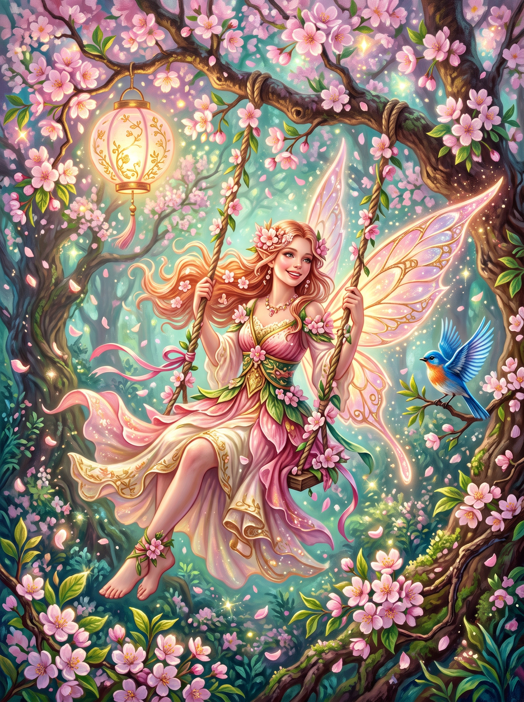 Blossom Branch Swing