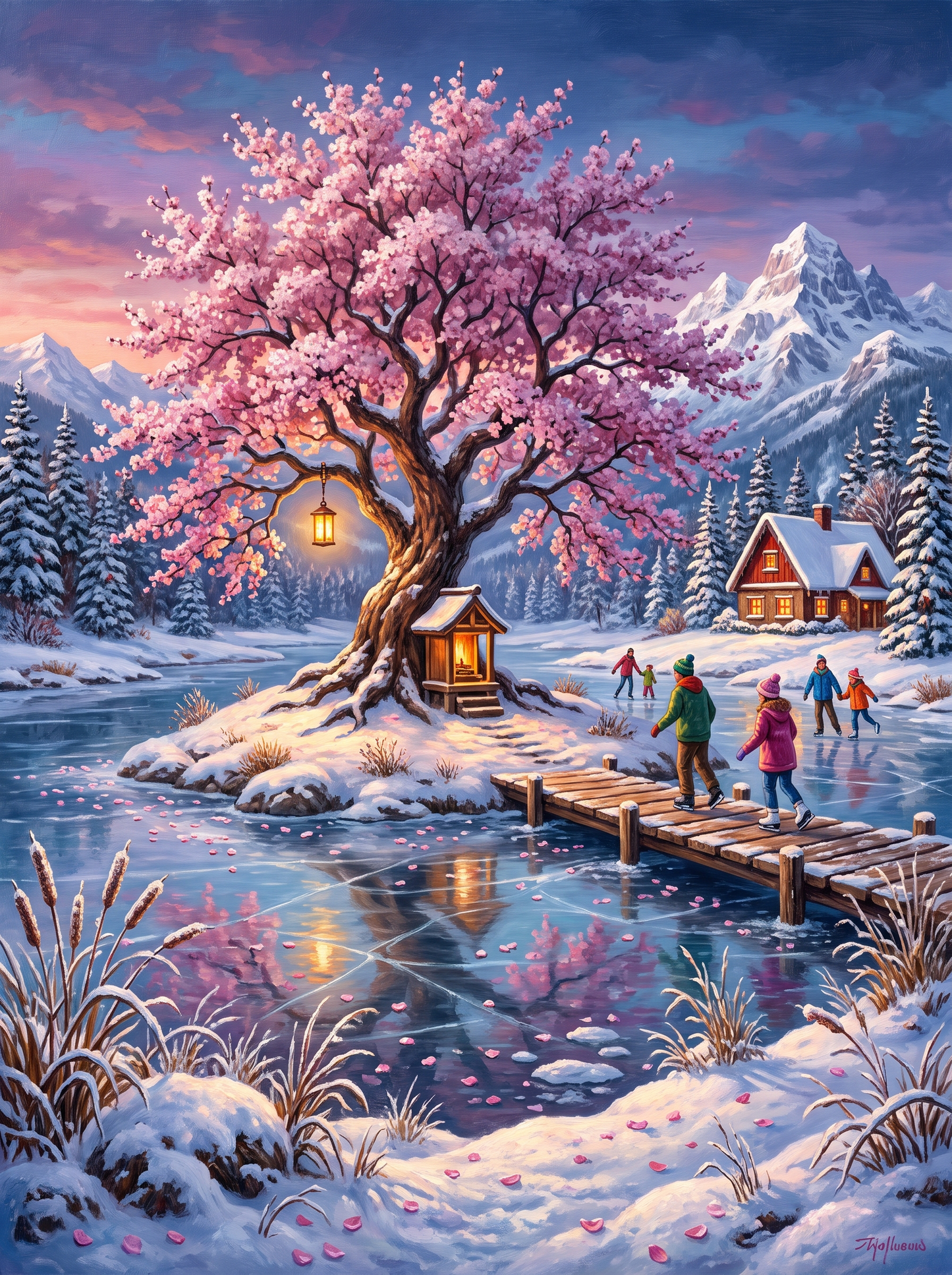 Blossom on the Ice
