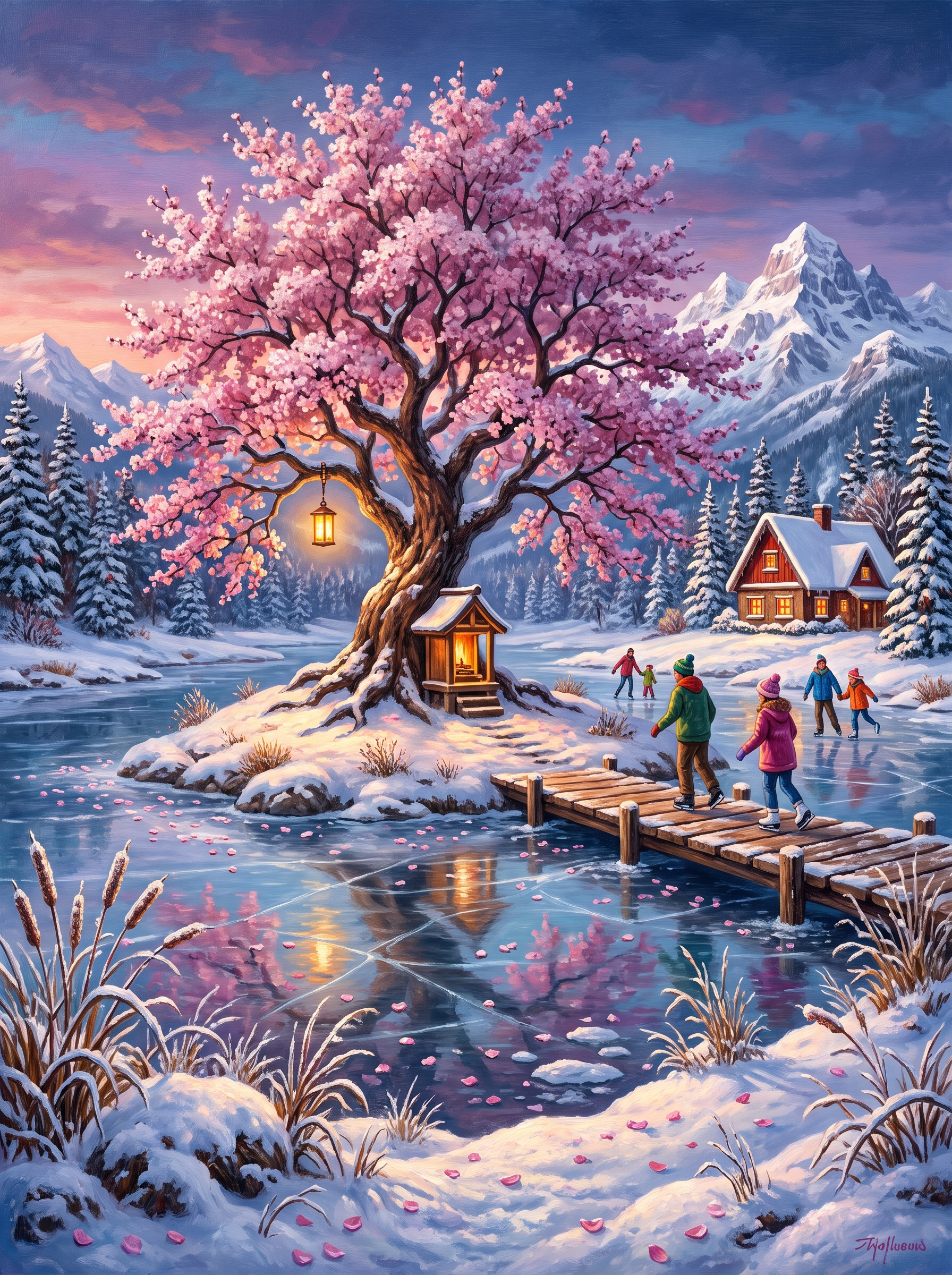 Blossom on the Ice