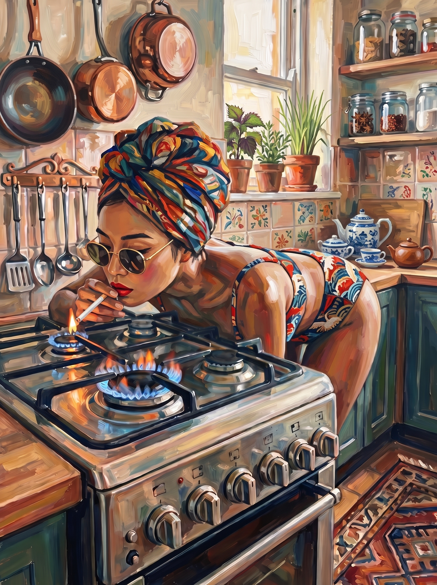 Blue China Kitchen