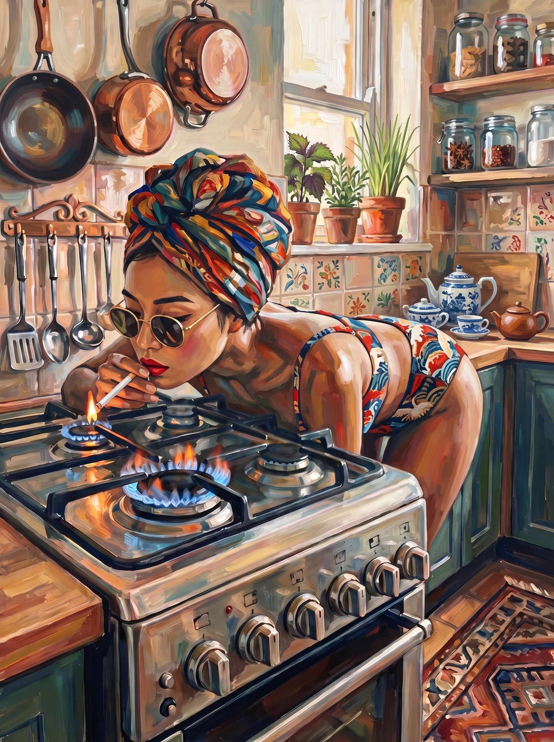 Blue China Kitchen