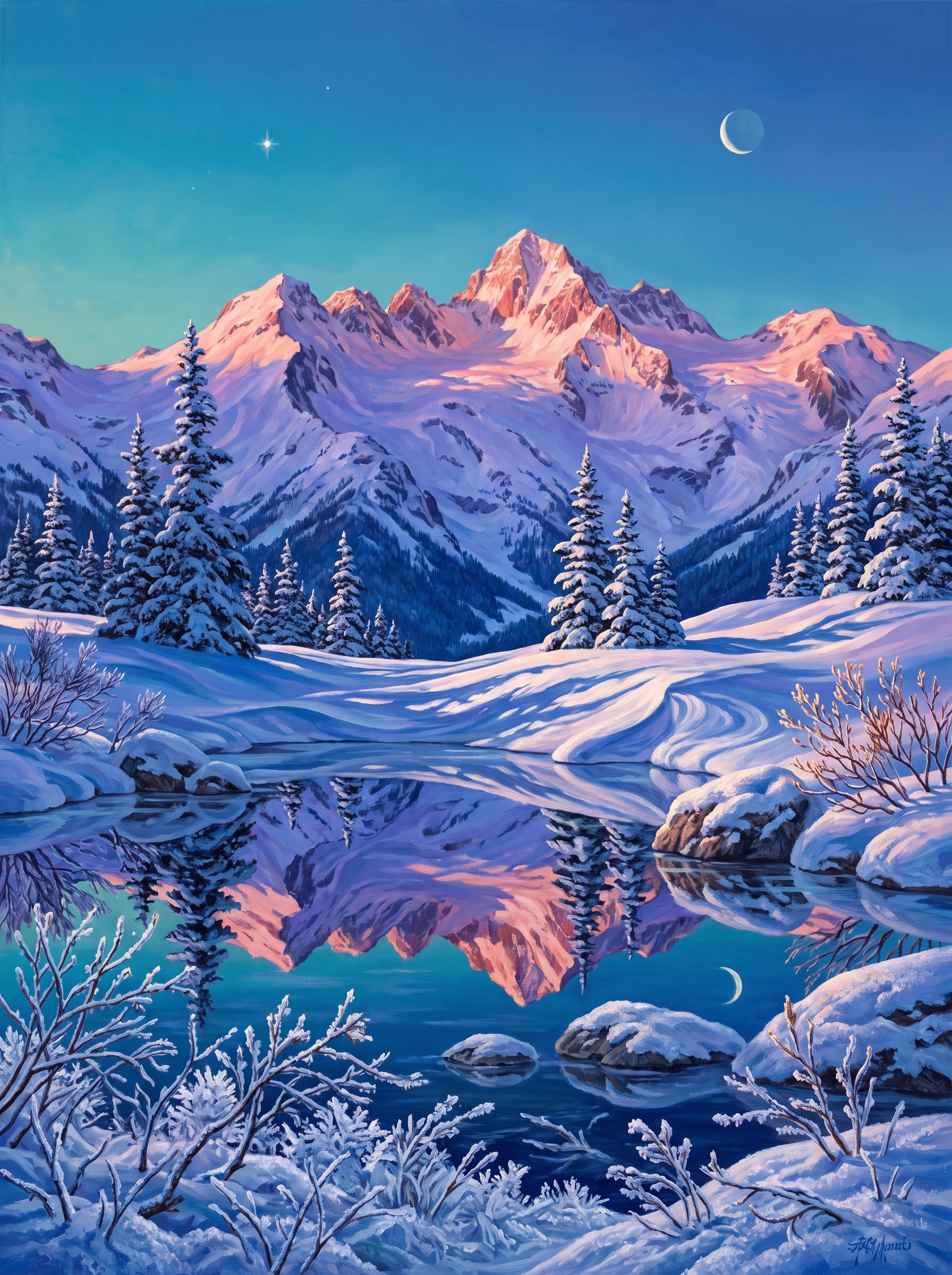 Blue Hour Peaks