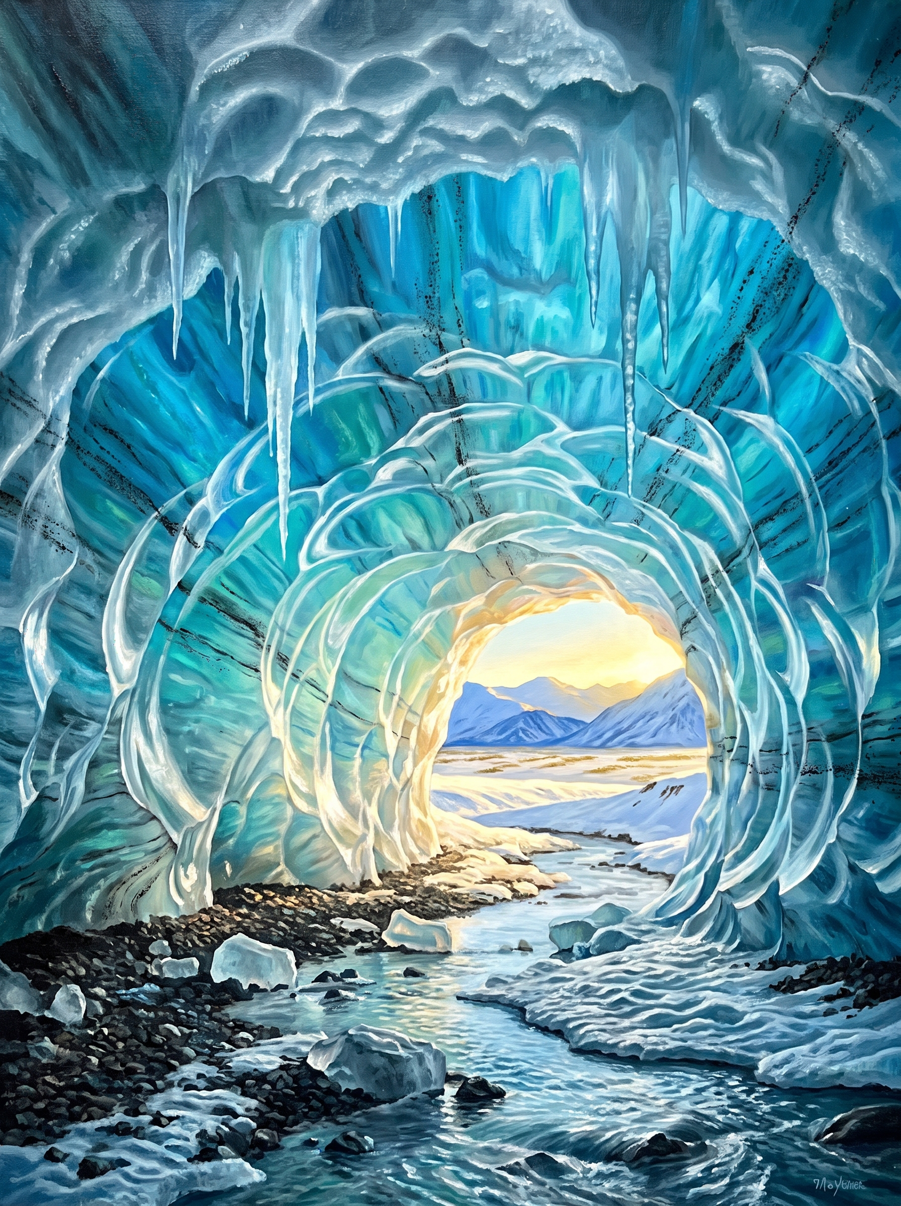 Blue Ice Cave