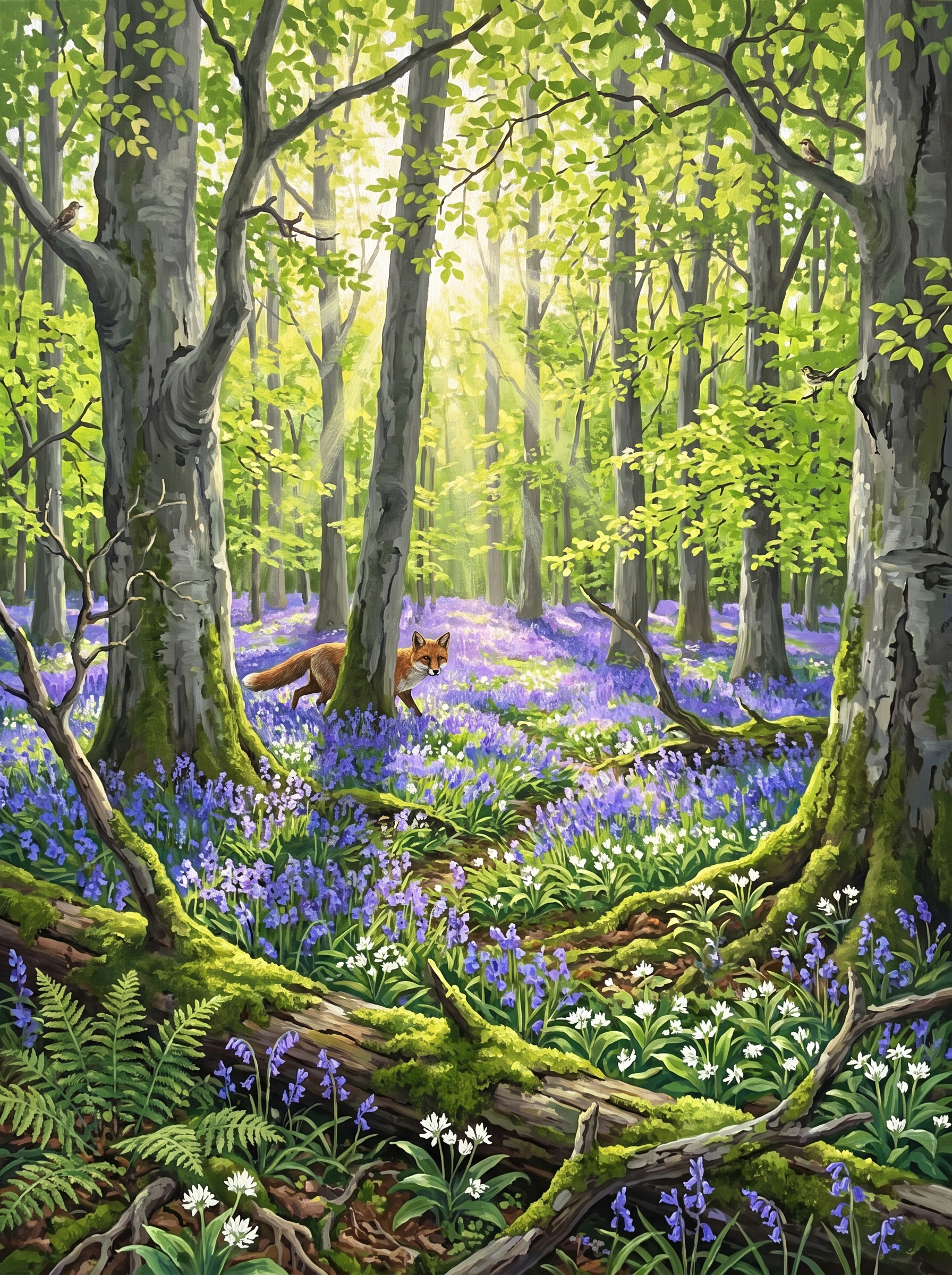 Bluebell Carpet