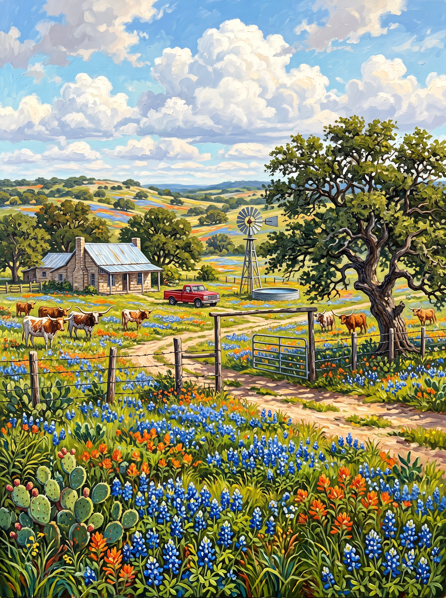Bluebonnet Meadow