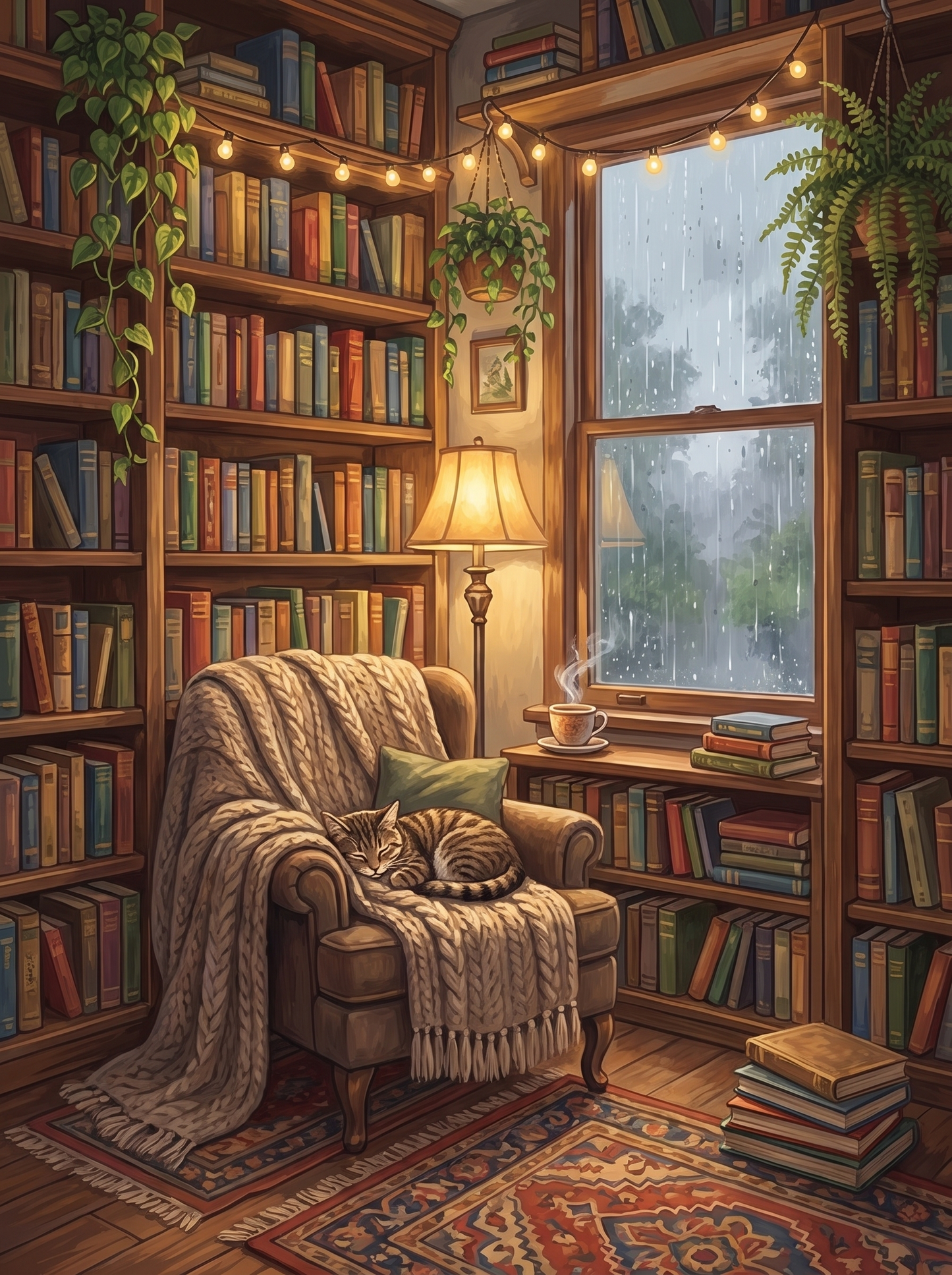 Tucked Away with a Book