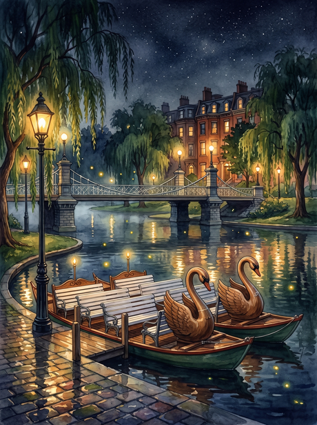 Boston Public Garden Fireflies