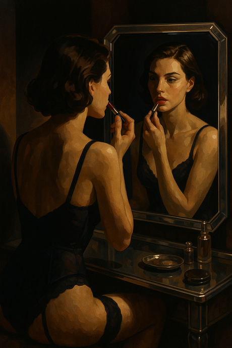 Noir Reflection (Diamond Painting) Diamond Painting kit