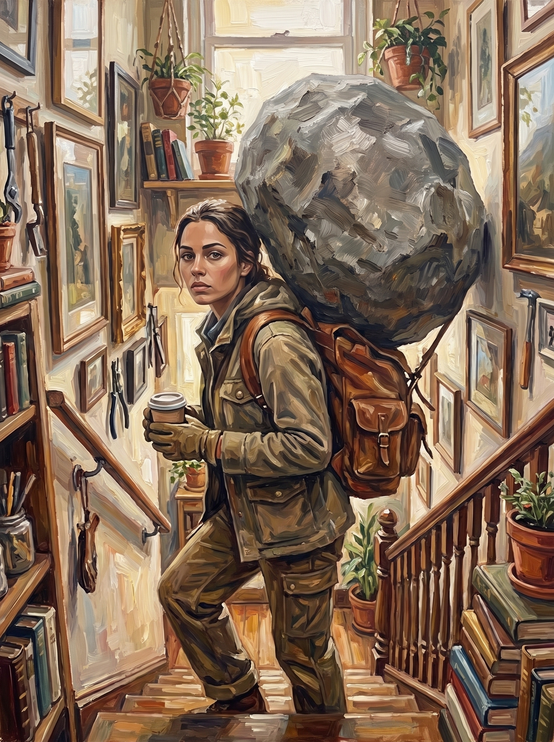 Carrying It All Uphill
