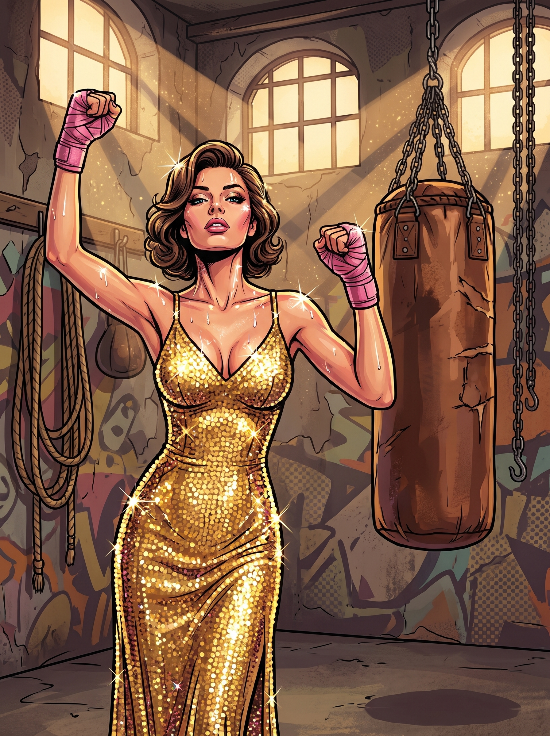 Sequins in the Ring