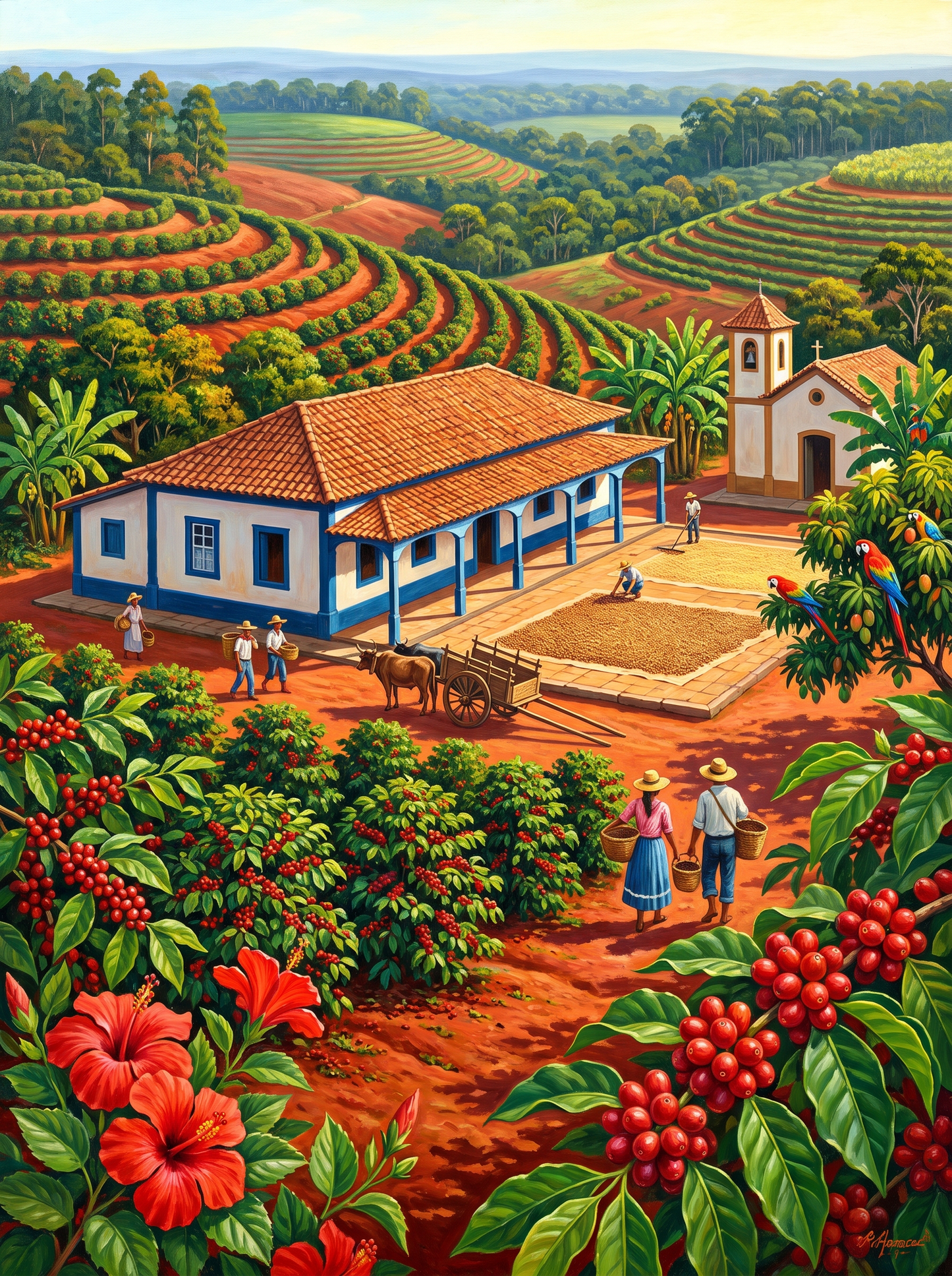Brazil Coffee Fazenda
