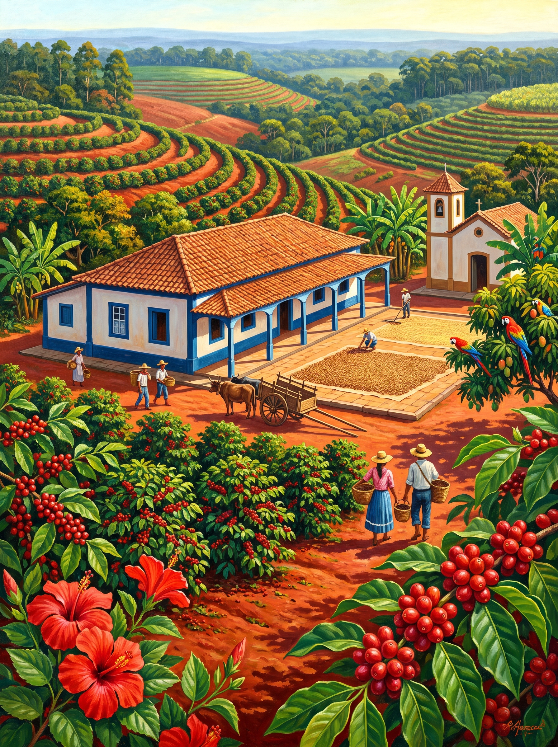 Brazil Coffee Fazenda
