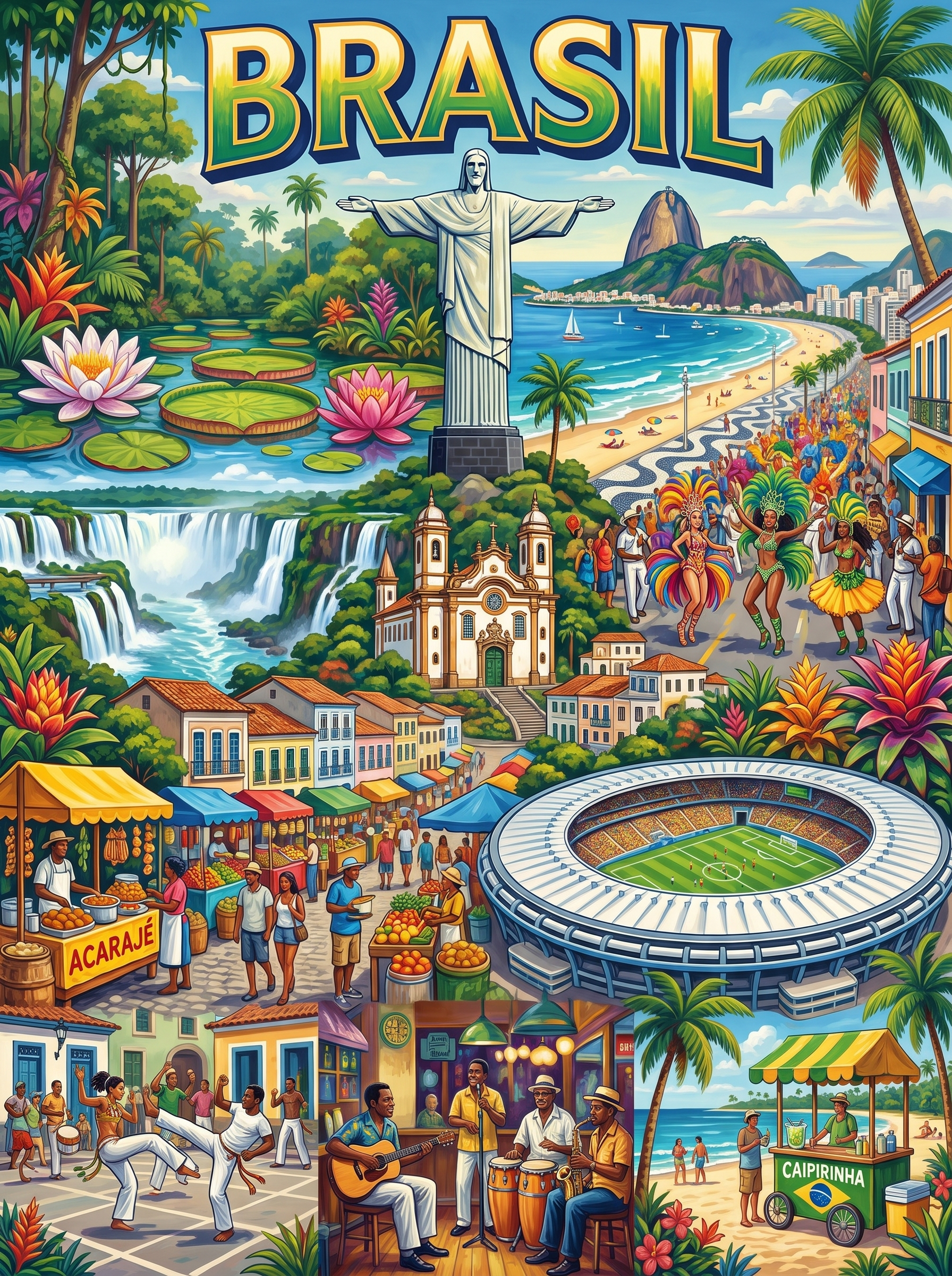 Brazil Rhythm and Rainforest