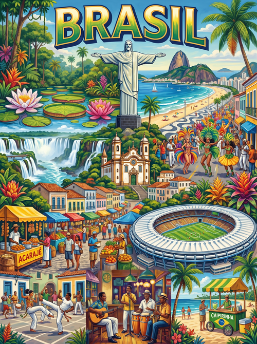 Brazil Rhythm and Rainforest