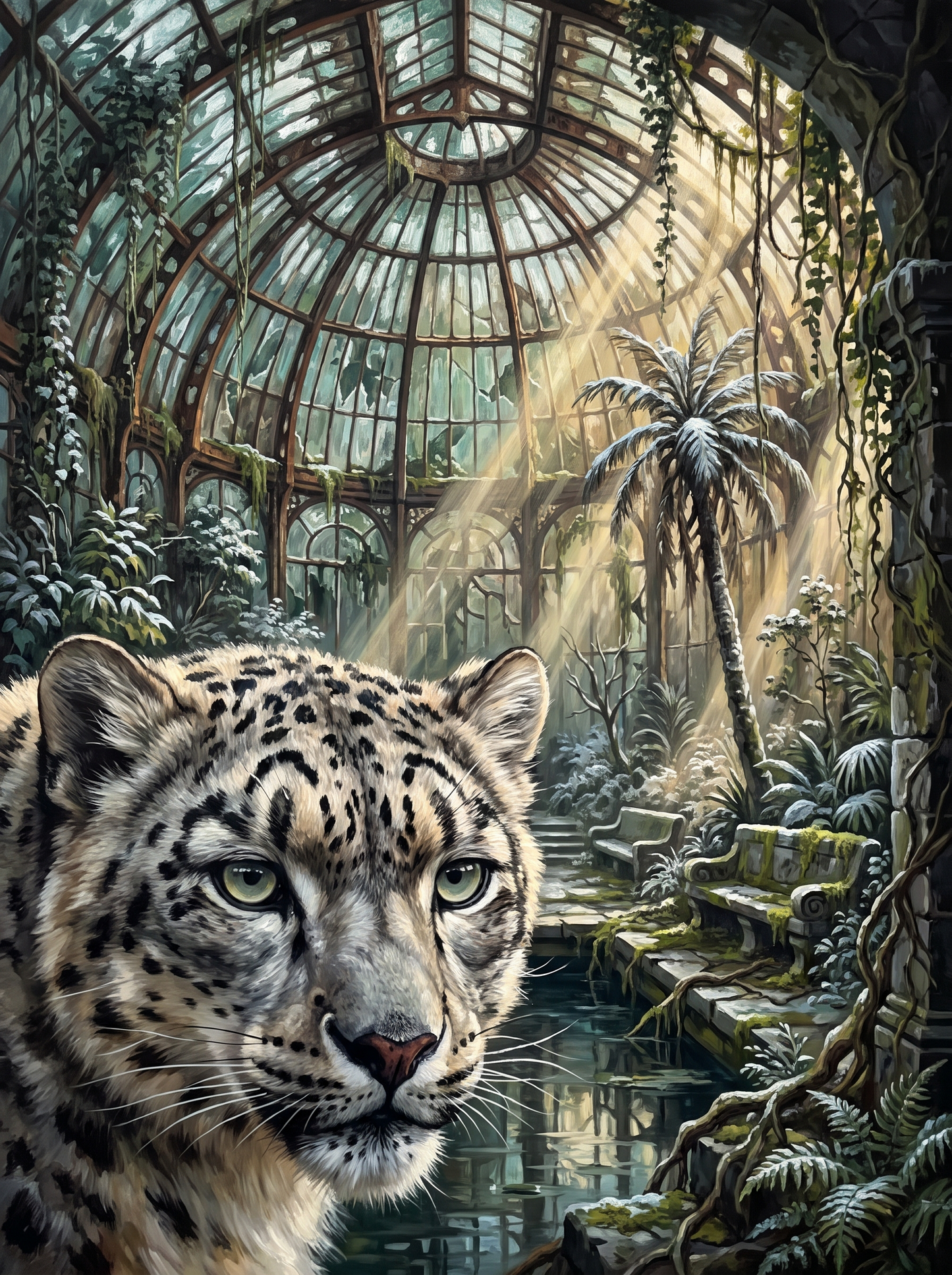 Broken Dome Snow Leopard