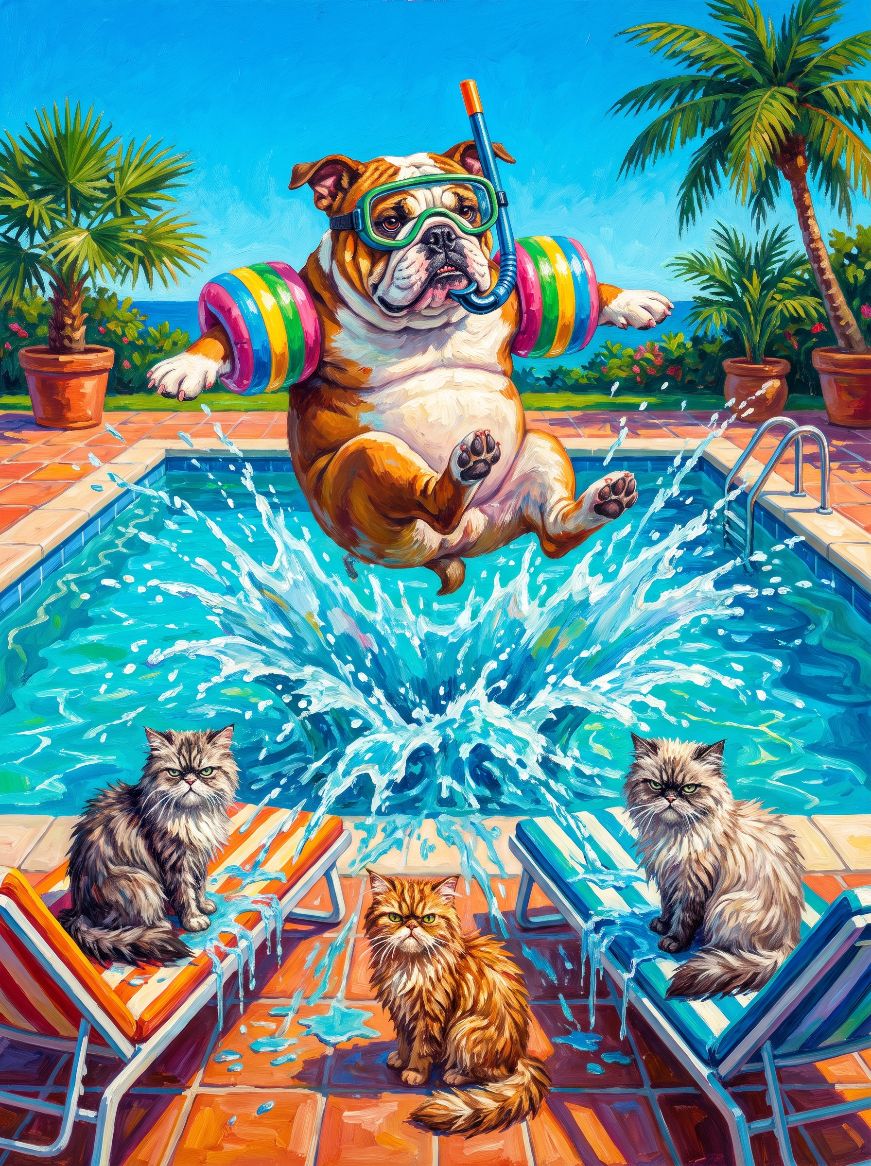 Bulldog Belly Flop