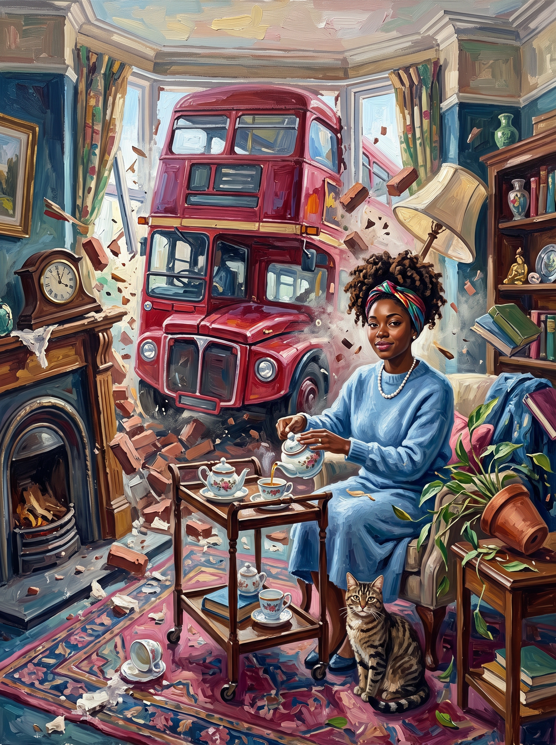 Bus Through the Living Room