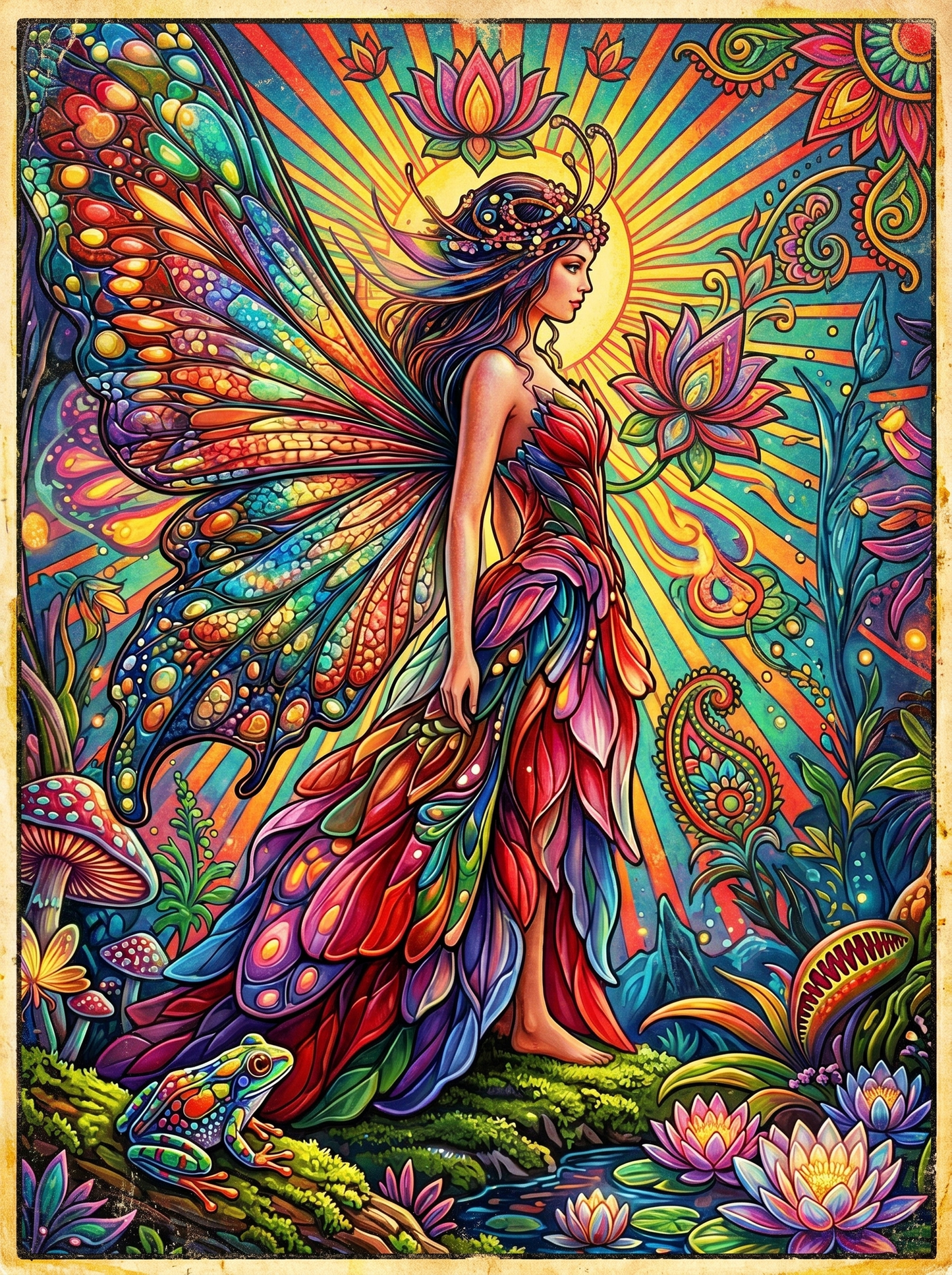 Butterfly Fairy (150 Color Diamond Painting)