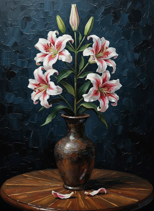 The Light Between Shadows (Board Canvas)