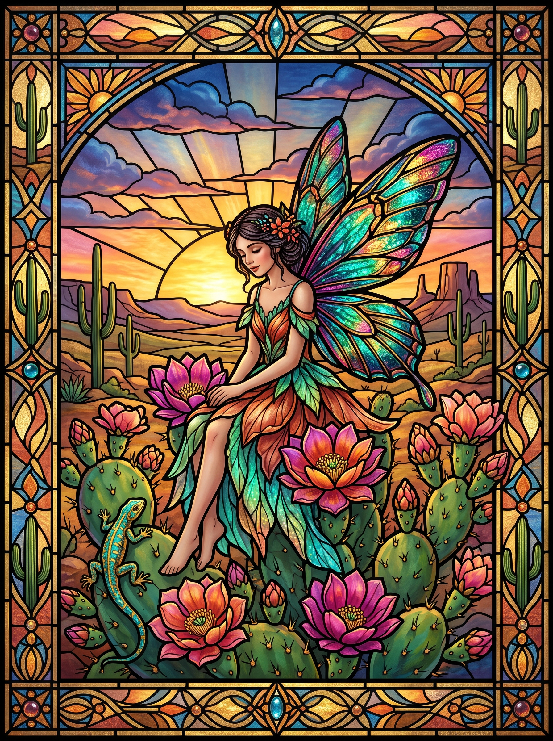 Cactus Bloom Fairy