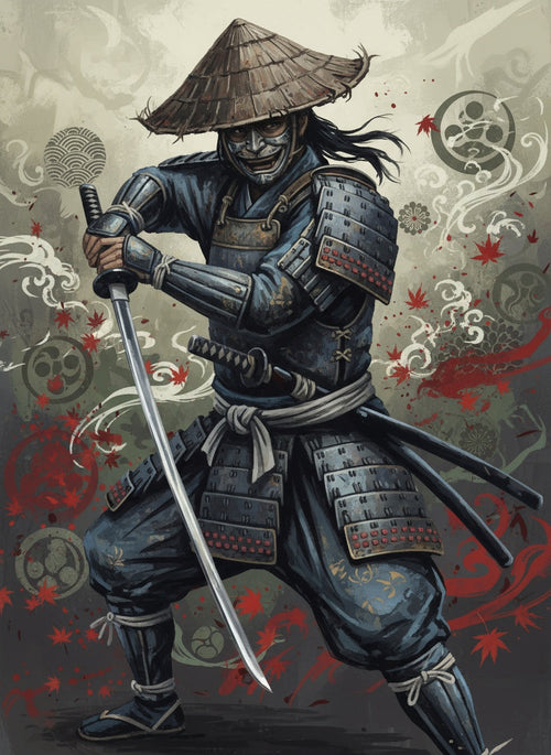 Samurai Spirit (Board Canvas)