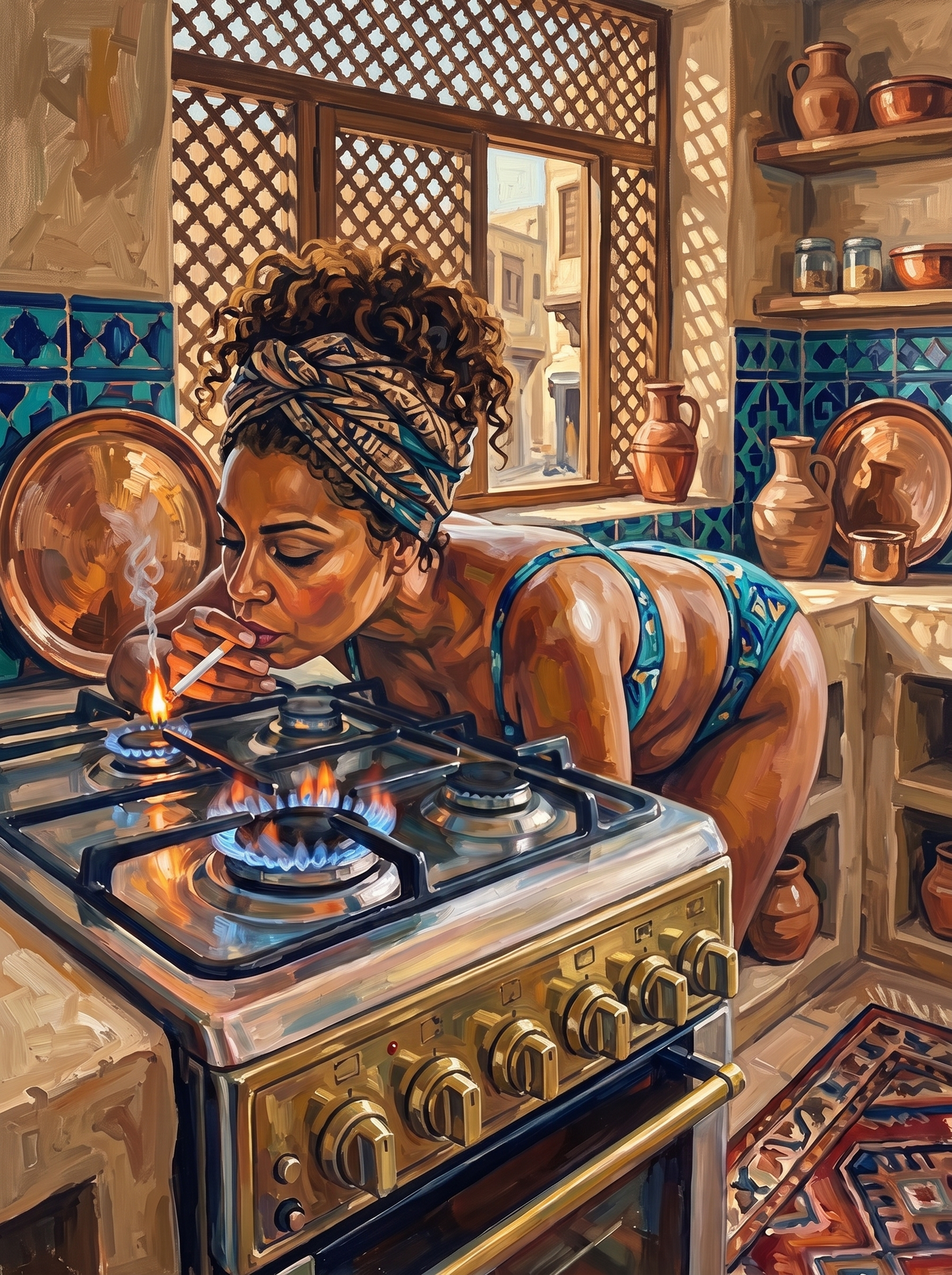 Cairo Brass Kitchen