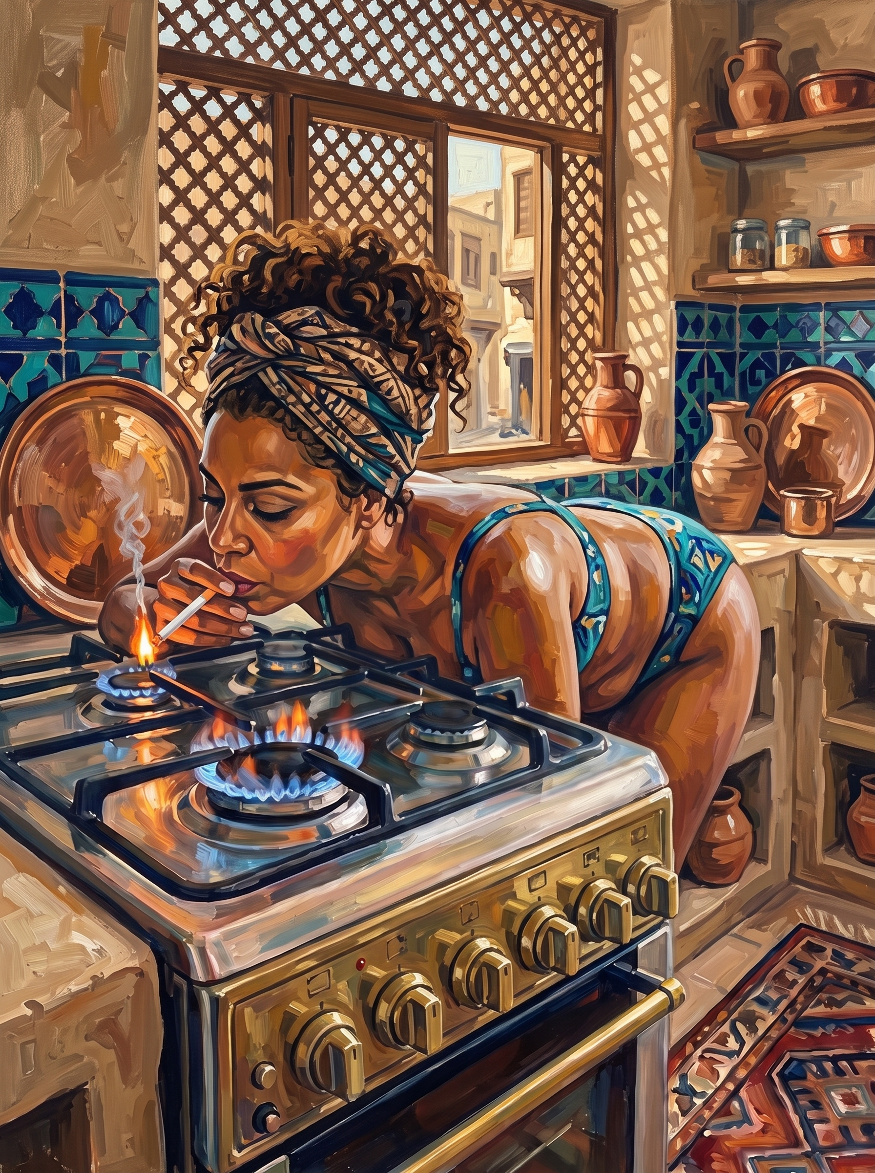 Cairo Brass Kitchen