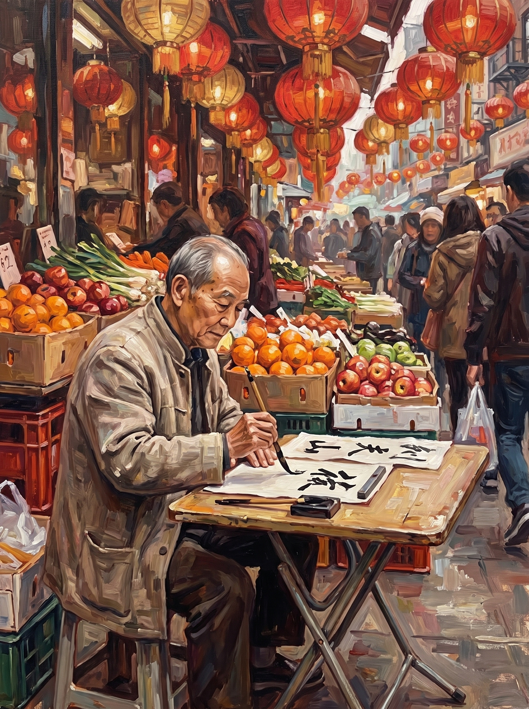 Ink Amid the Market