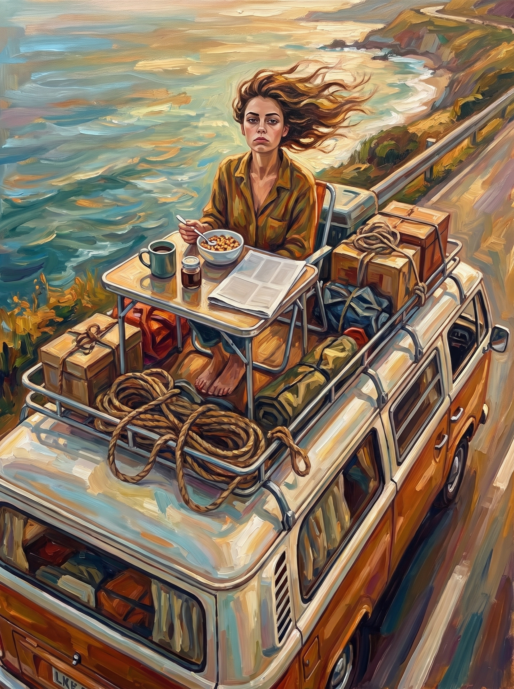 Breakfast on the Roof