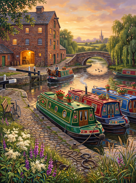 Canal Basin Narrowboats