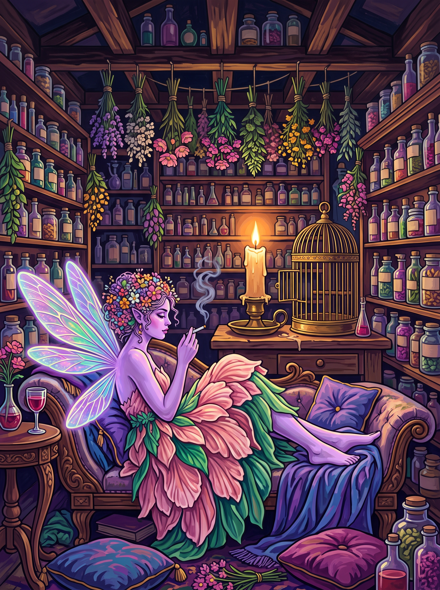 Candlelit Apothecary Fairy