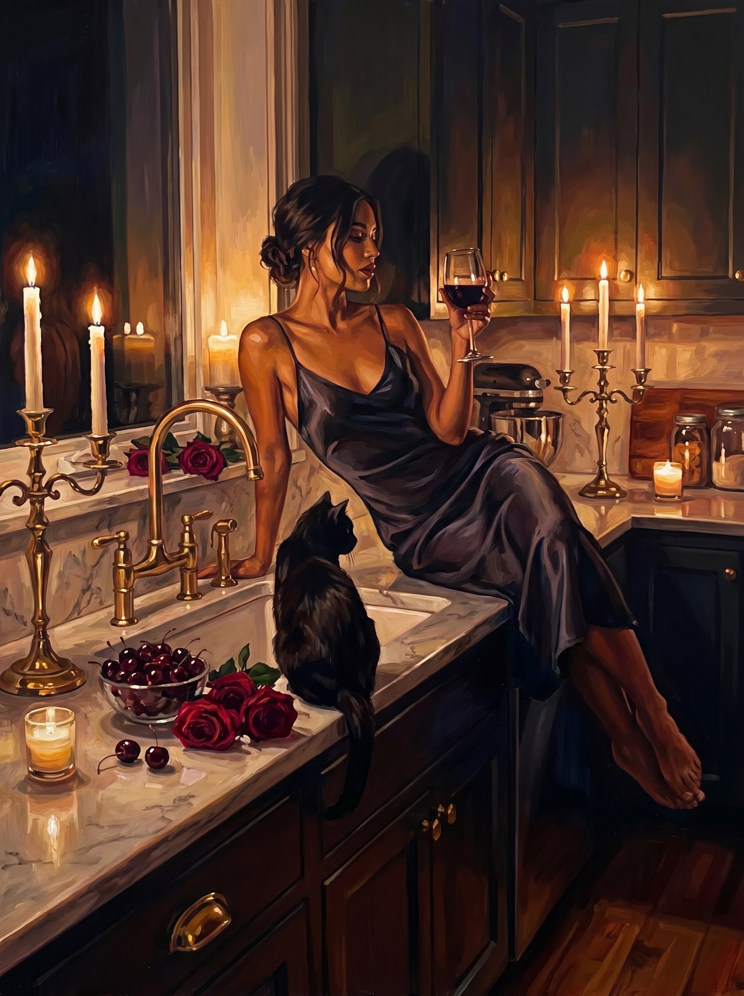Candlelight and Cabernet