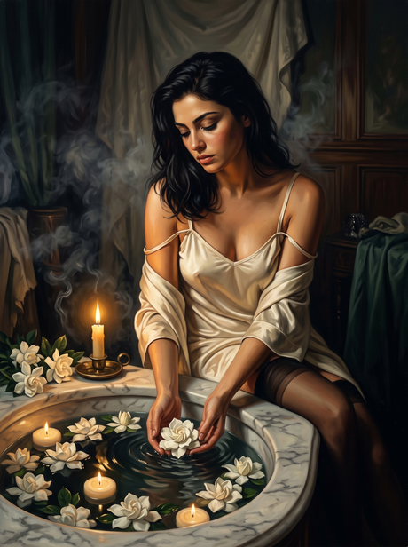 Candles and Gardenias