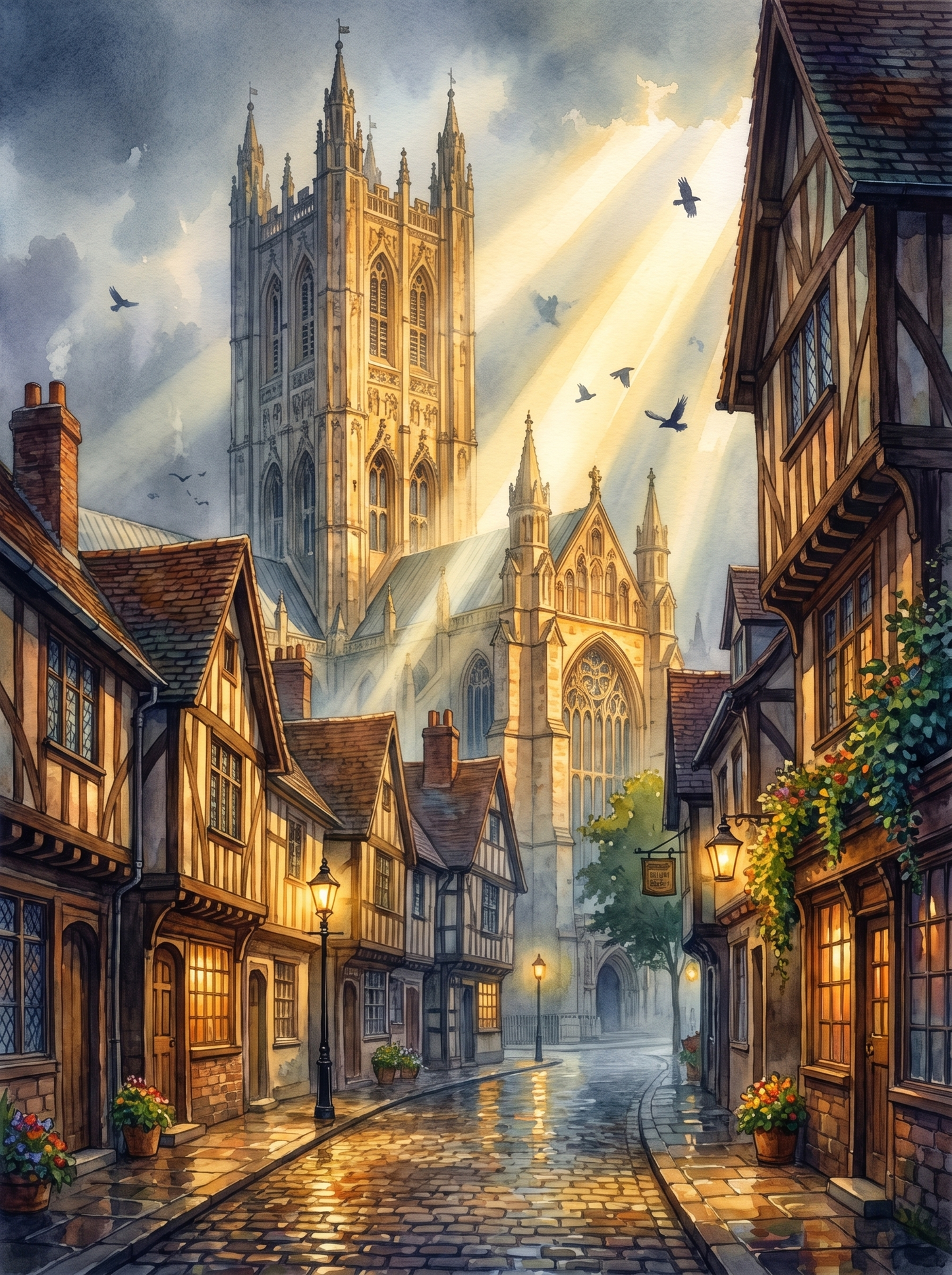 Canterbury Cathedral at Dawn