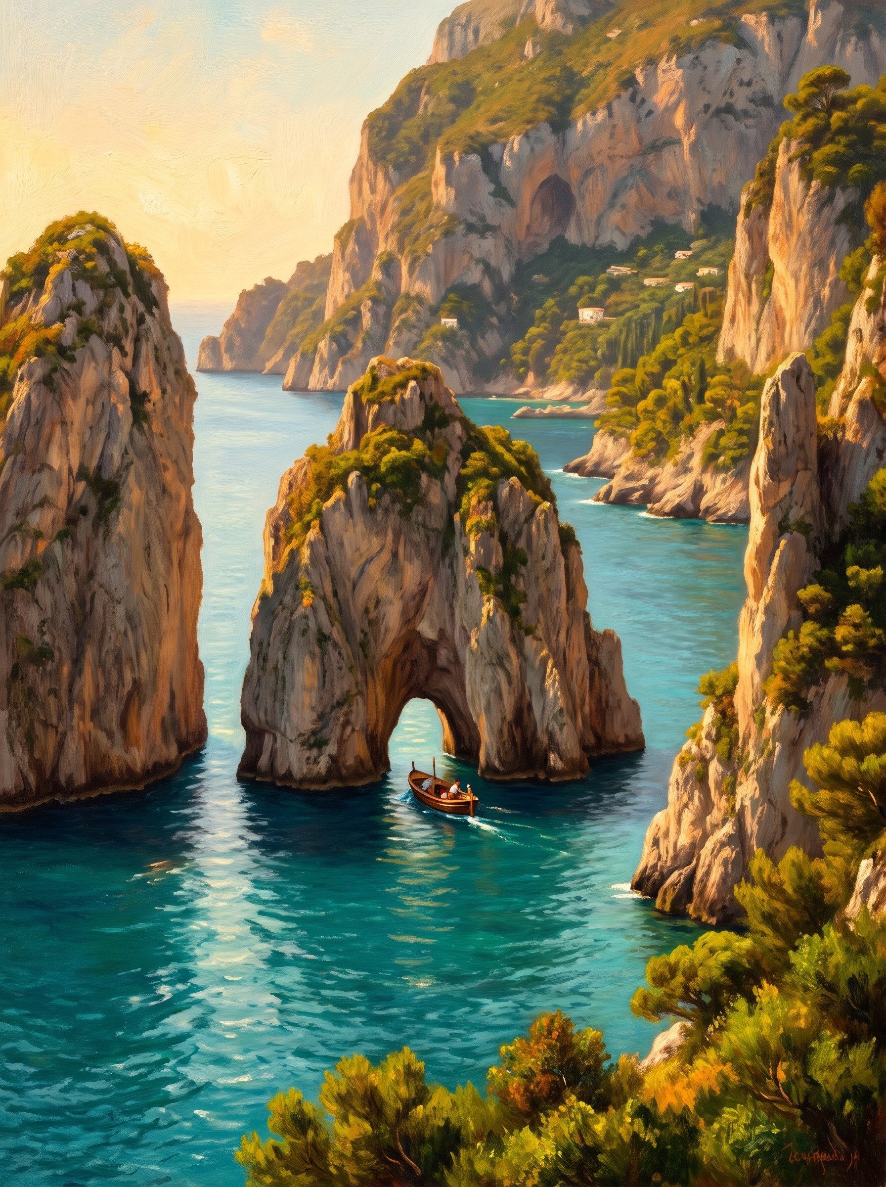 Capri Faraglioni Rocks