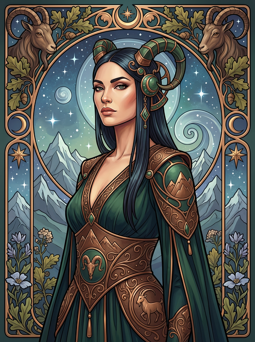 Capricorn Mountain Maiden (80 Colors)