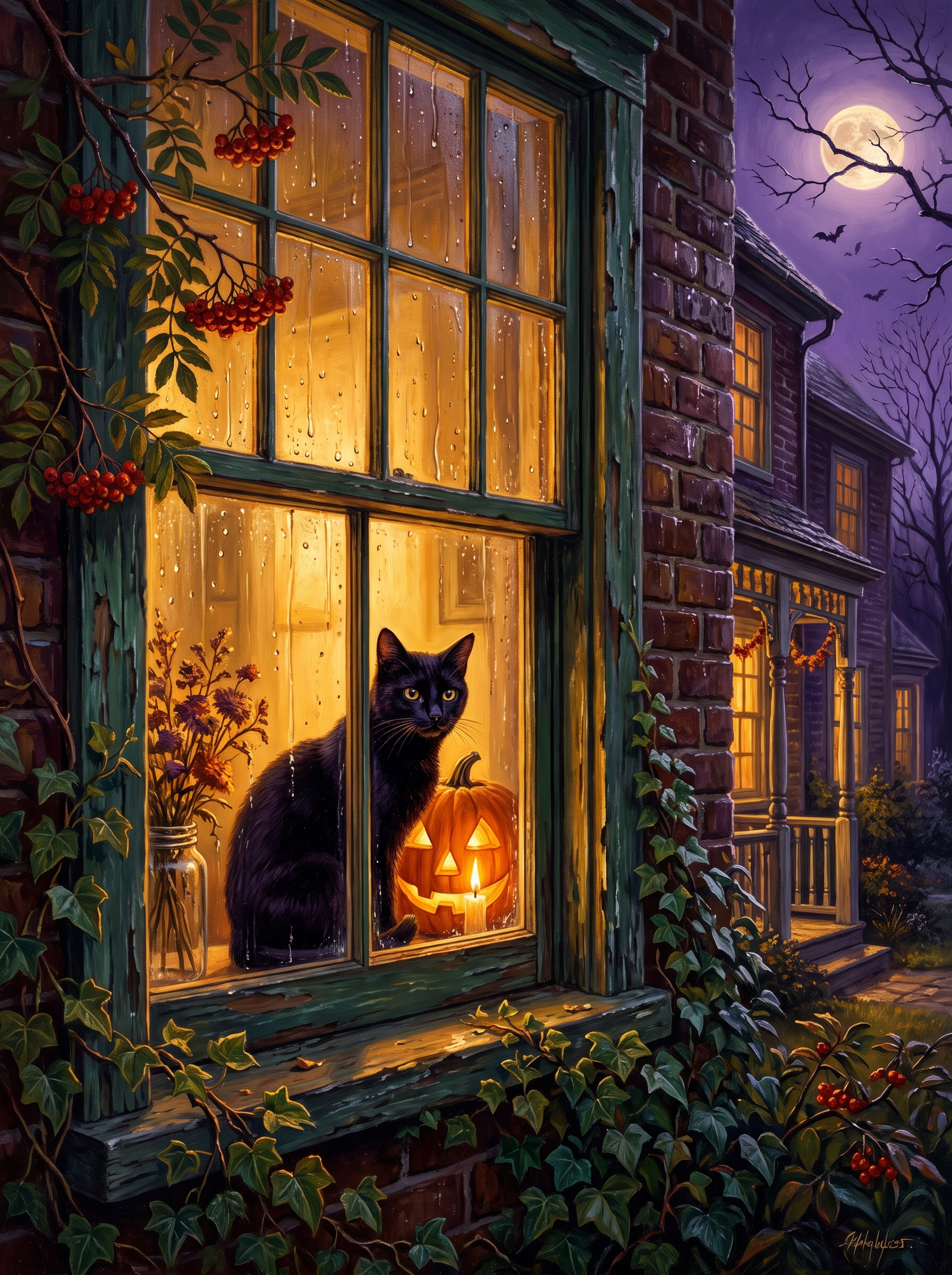 Cat in the Window
