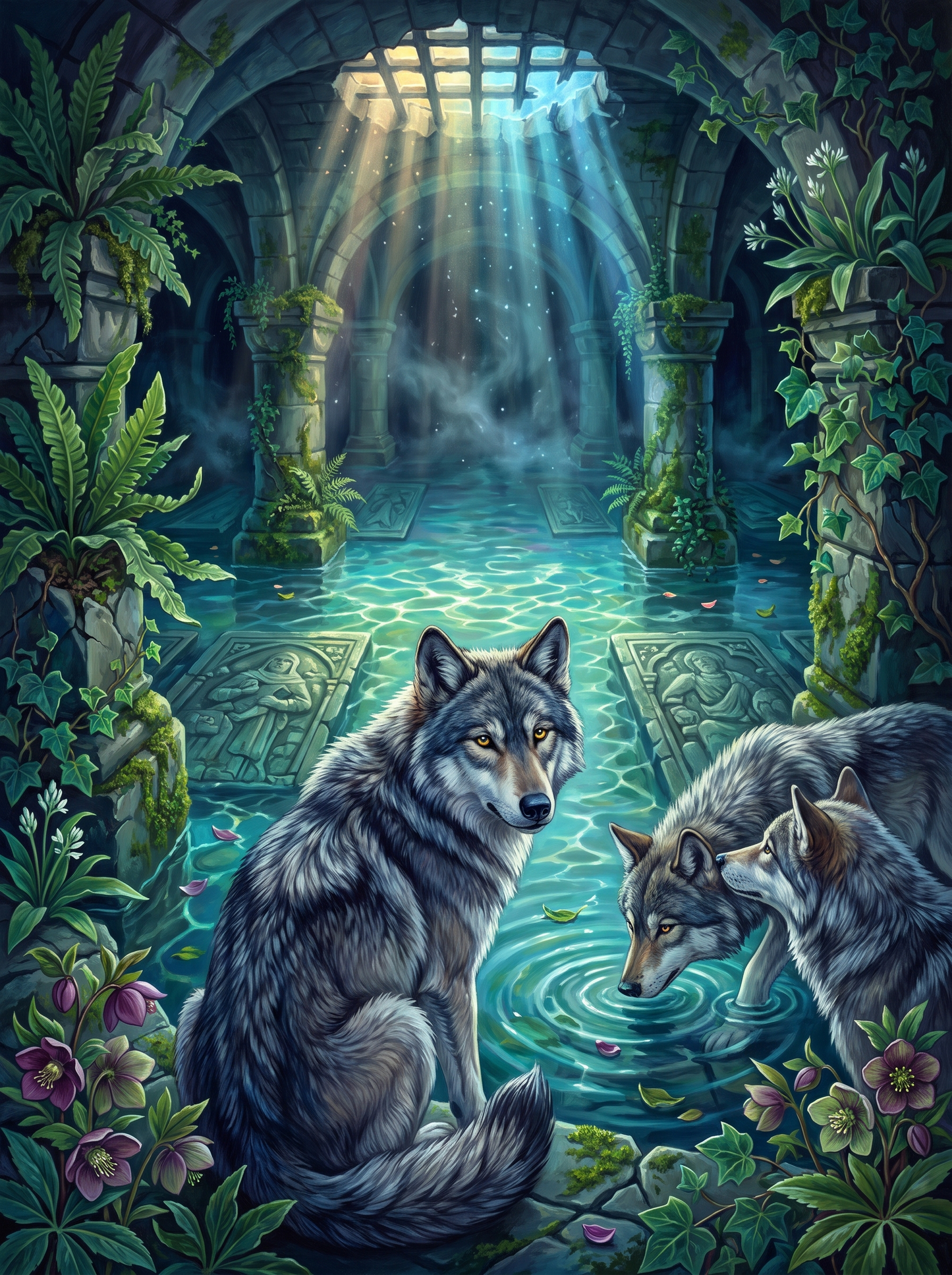 Cathedral Crypt Wolves