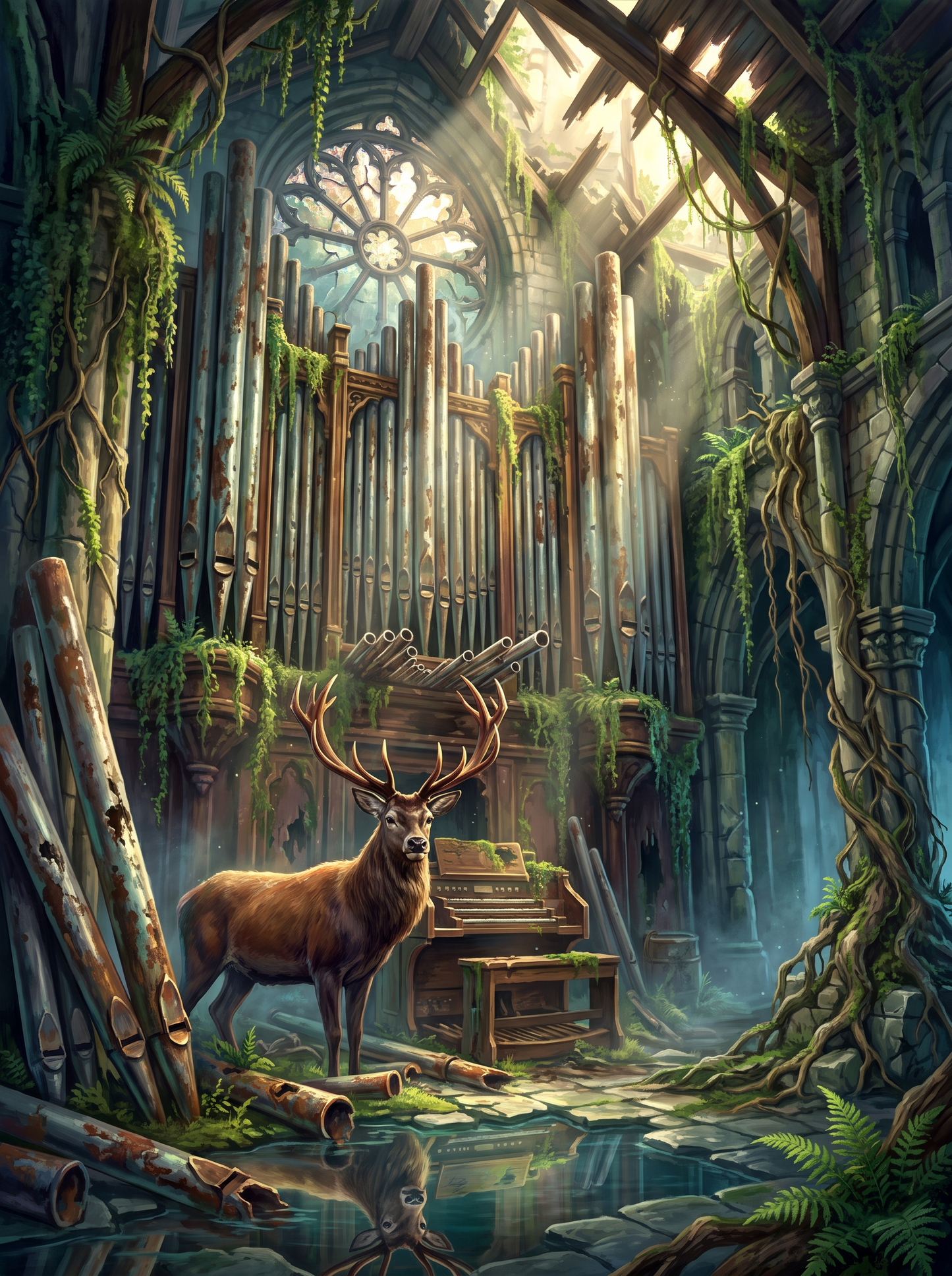 Cathedral Organ Stag